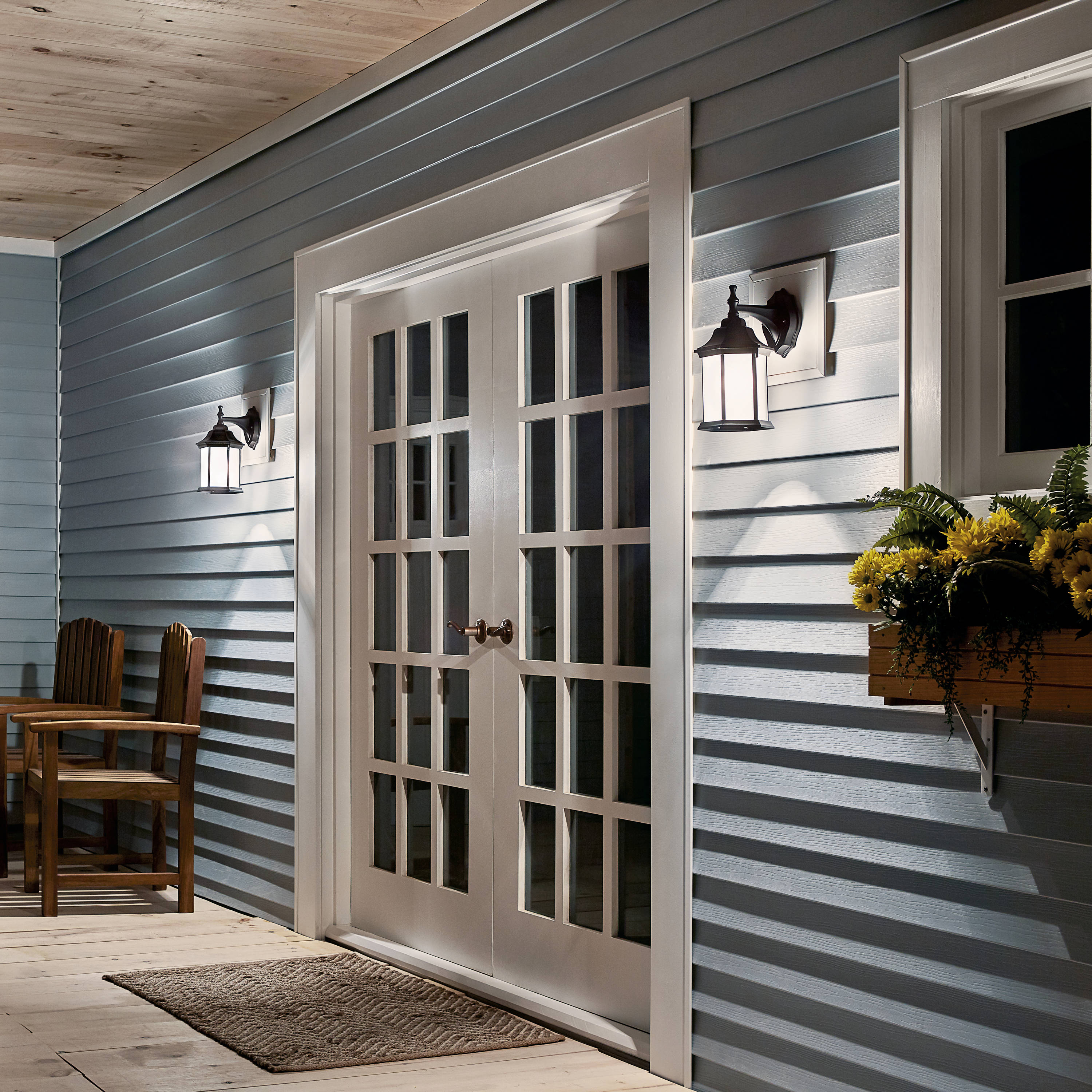 Kichler 9776BKS Outdoor-Wall-Lighting - View #4