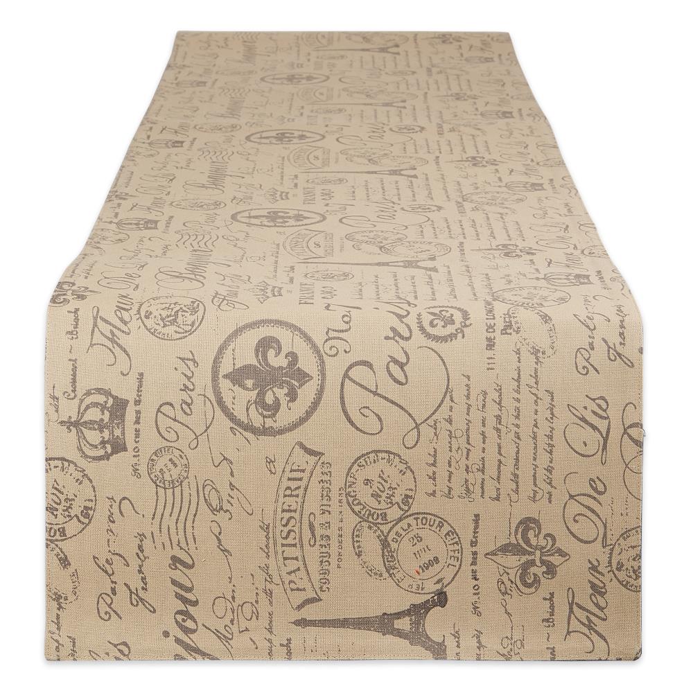 DII COSD35169 French Flourish Table runner