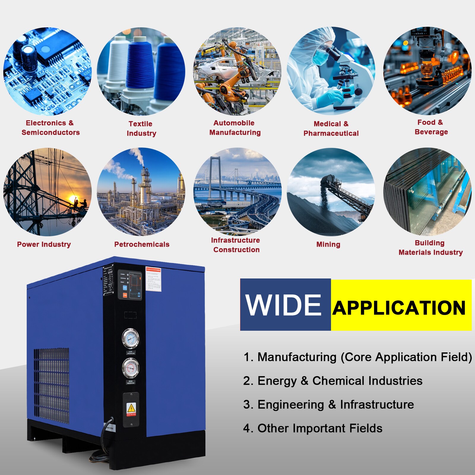 ModernLuxe L3P-N818P370120S Air-Compressors - View #3