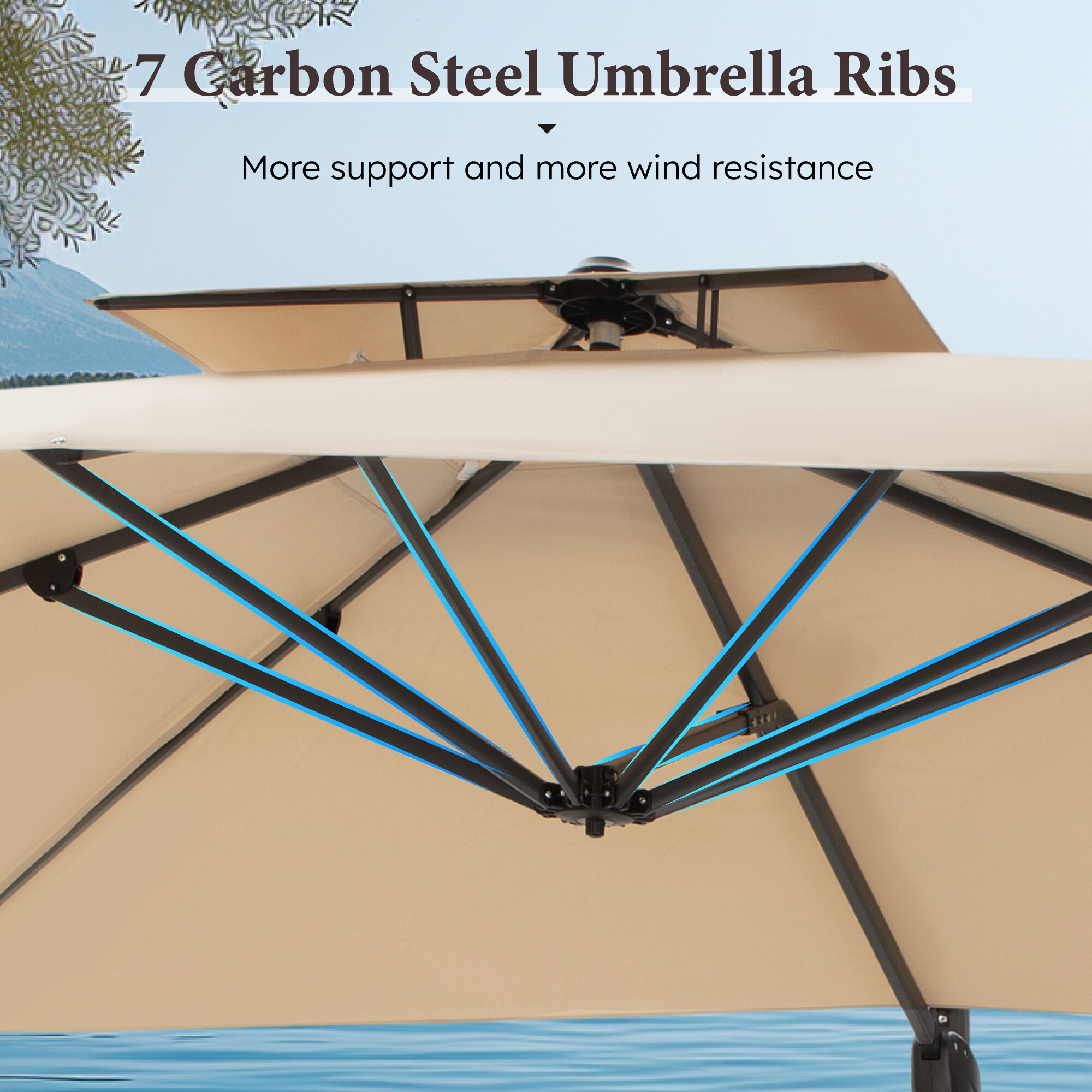 Sunshine Valley E02GM032-M-WB Umbrellas-2 - View #3