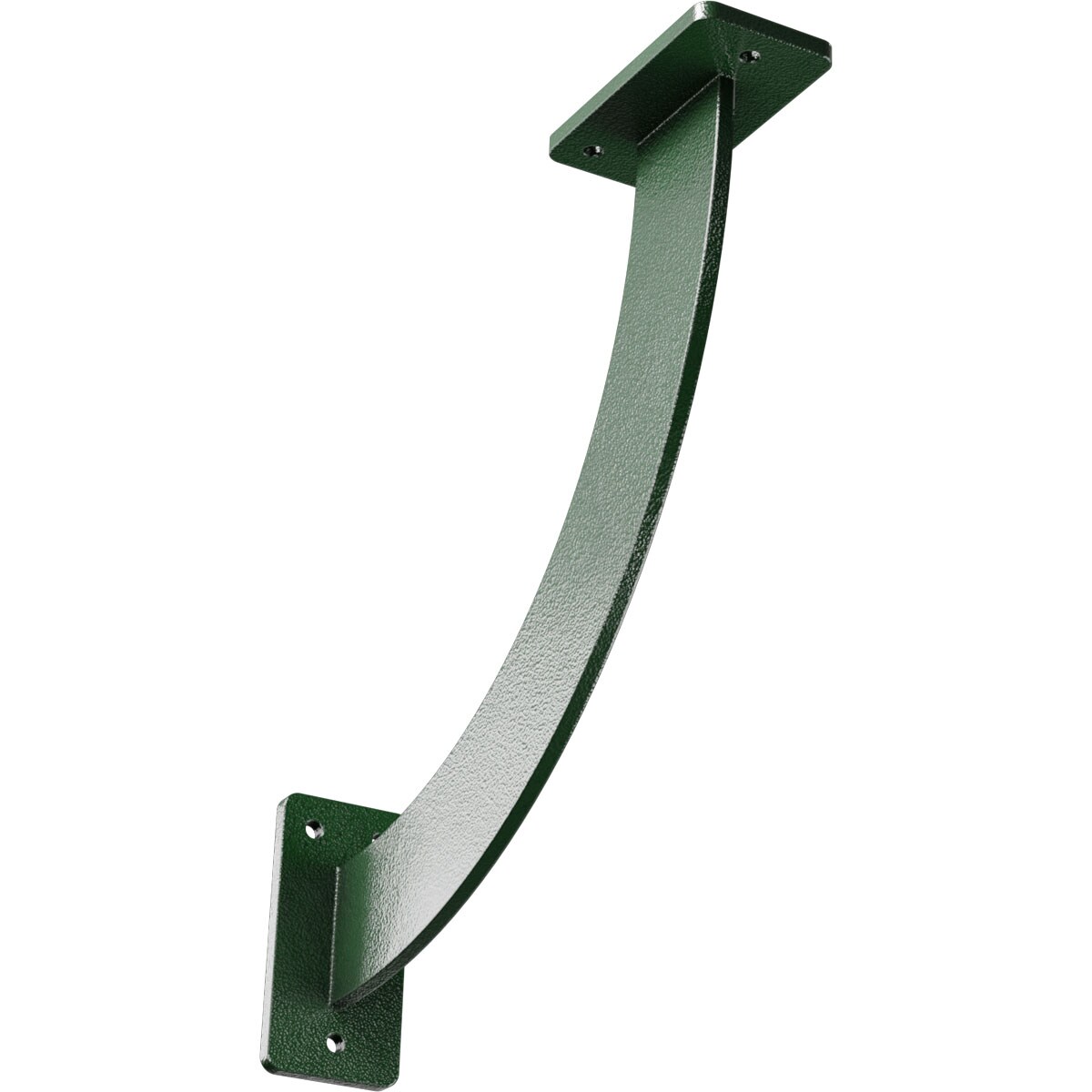 Ekena Millwork BKTM02X11X11BRHDG Bradford 11-in x 2-in x 11-in Green Steel Countertop support bracket
