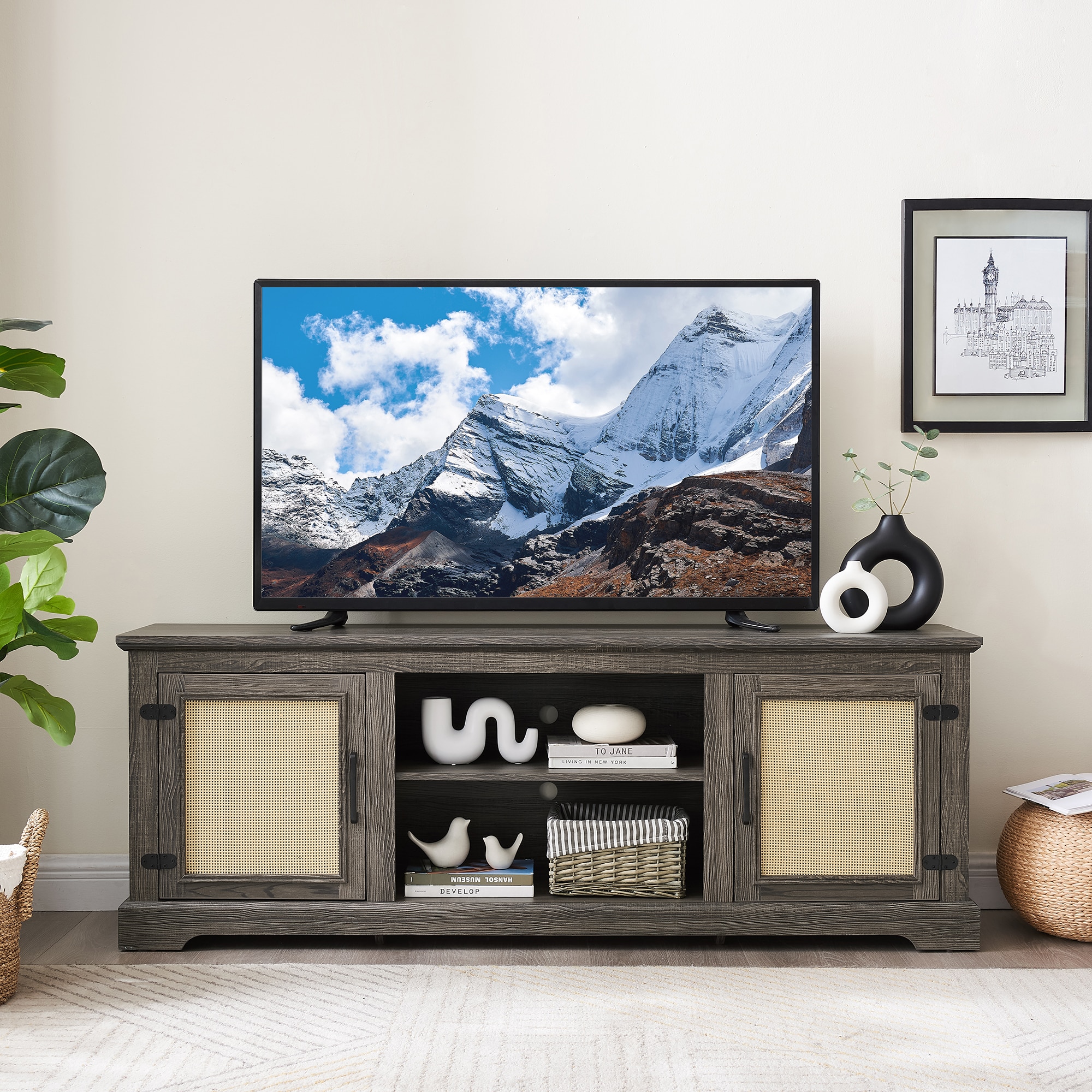 SINOFURN SYC160027GY Tv-Stands - View #4