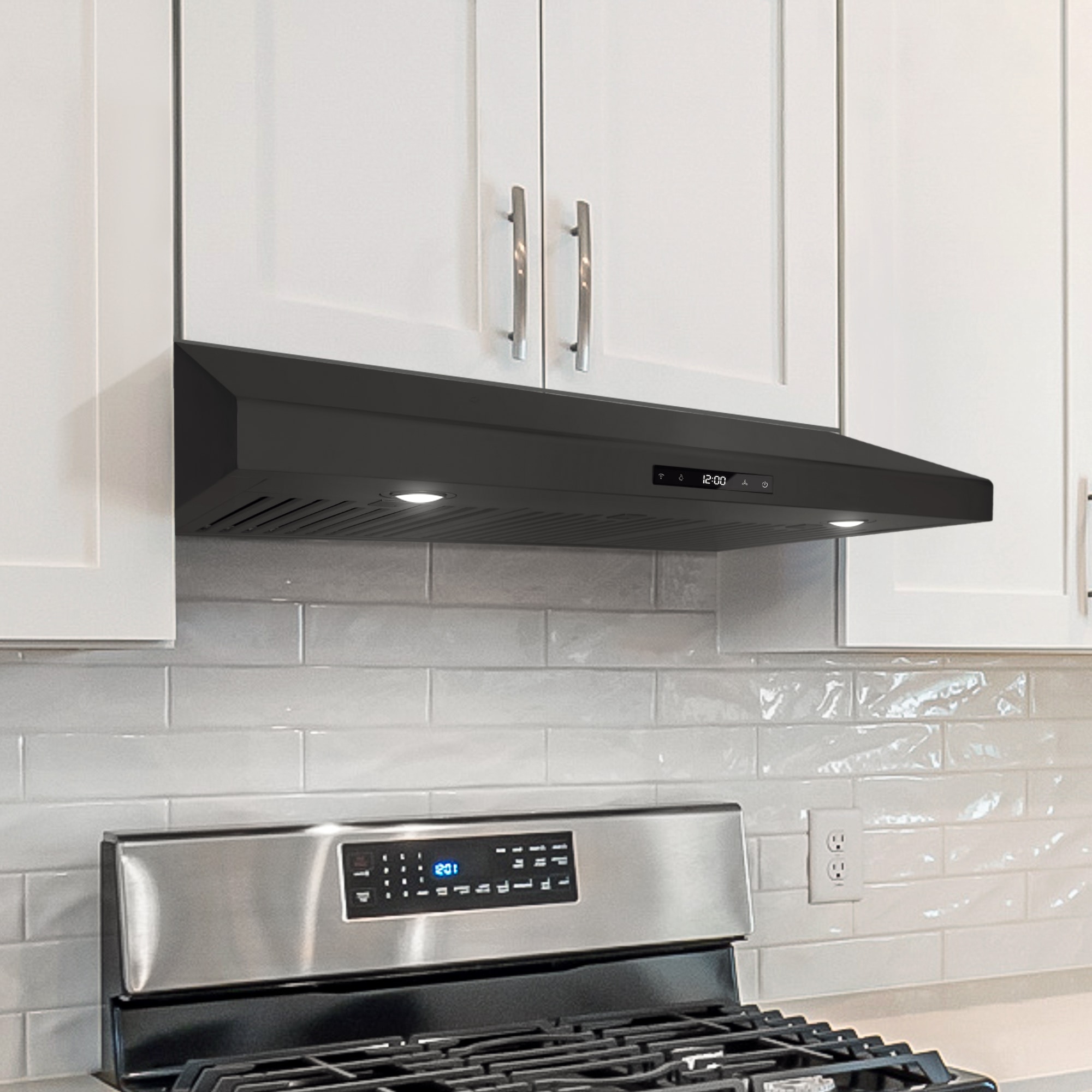 Cosmo COS-KS6U36-BK Undercabinet-Range-Hoods - View #2