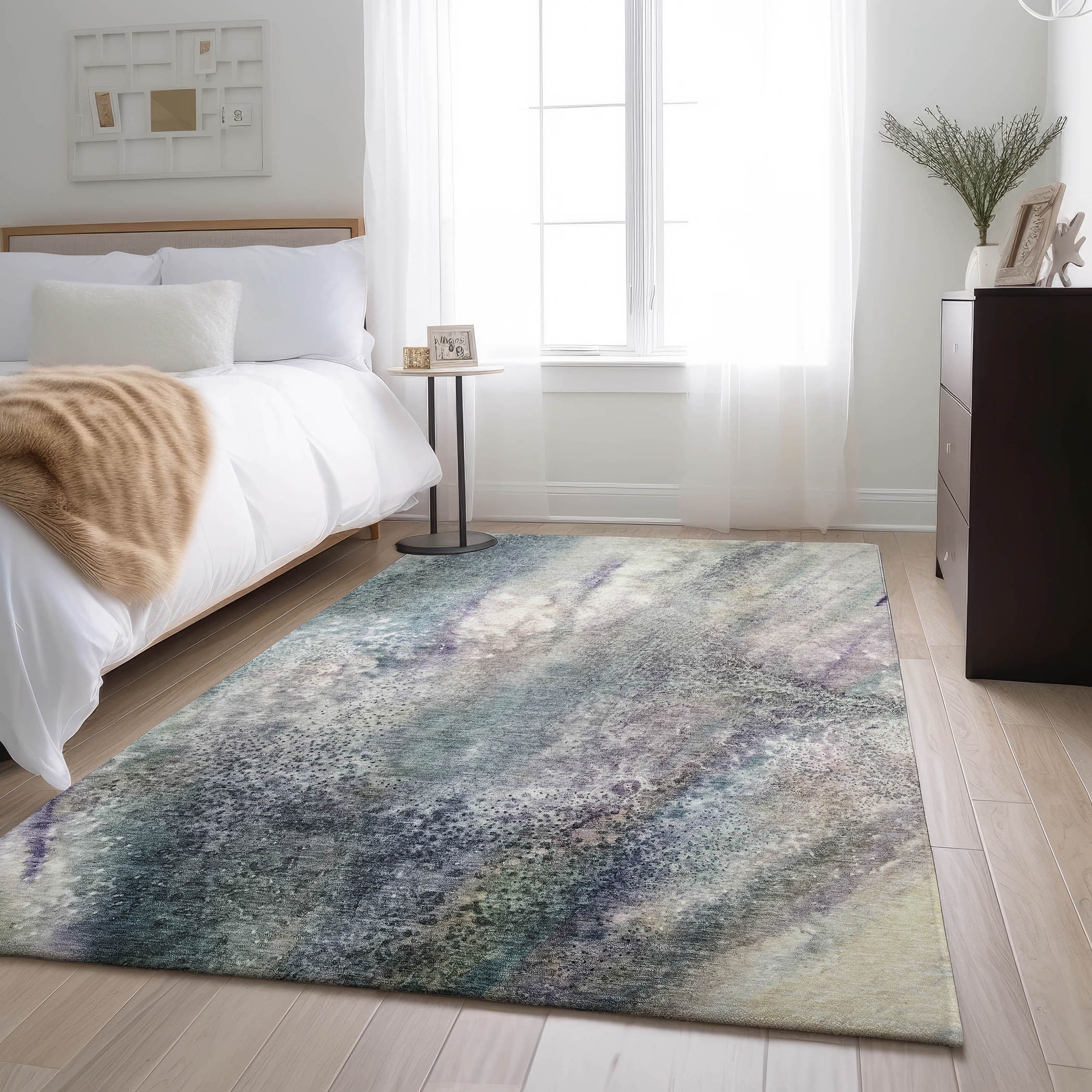 Addison Rugs AMF562GO8X10 Mayfield AMF562GO 8 x 10 (ft) Loomed Polyester Gold Rectangular Indoor Geometric Machine washable Area rug