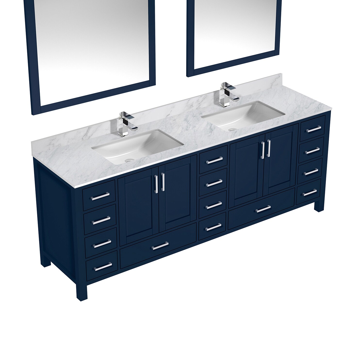 Lexora LJ342284DEDSM34F Bath-Vanity-Combo - View #2