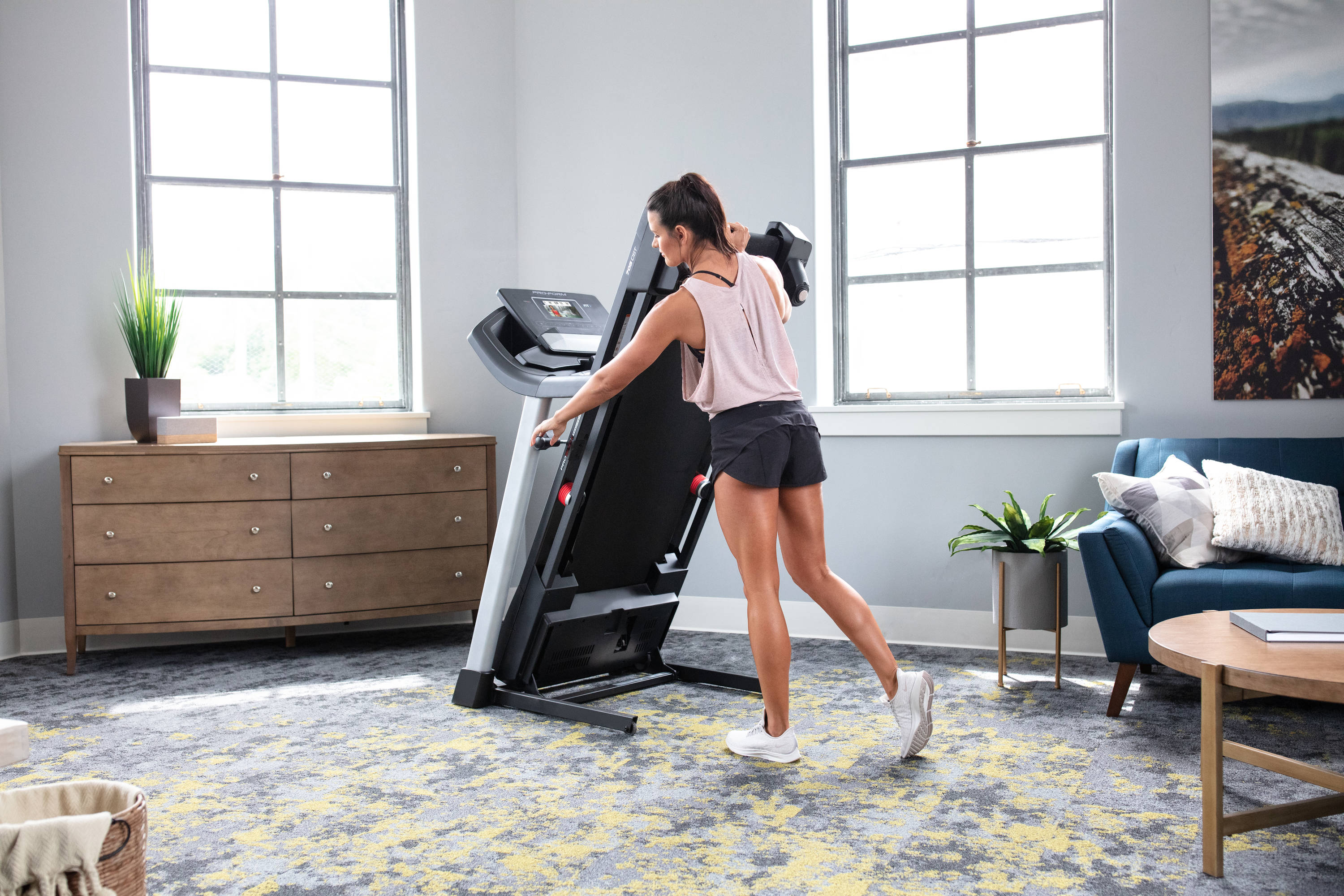 ProForm Carbon Backlit Lcd Foldable Treadmill in the Treadmills department at Lowes