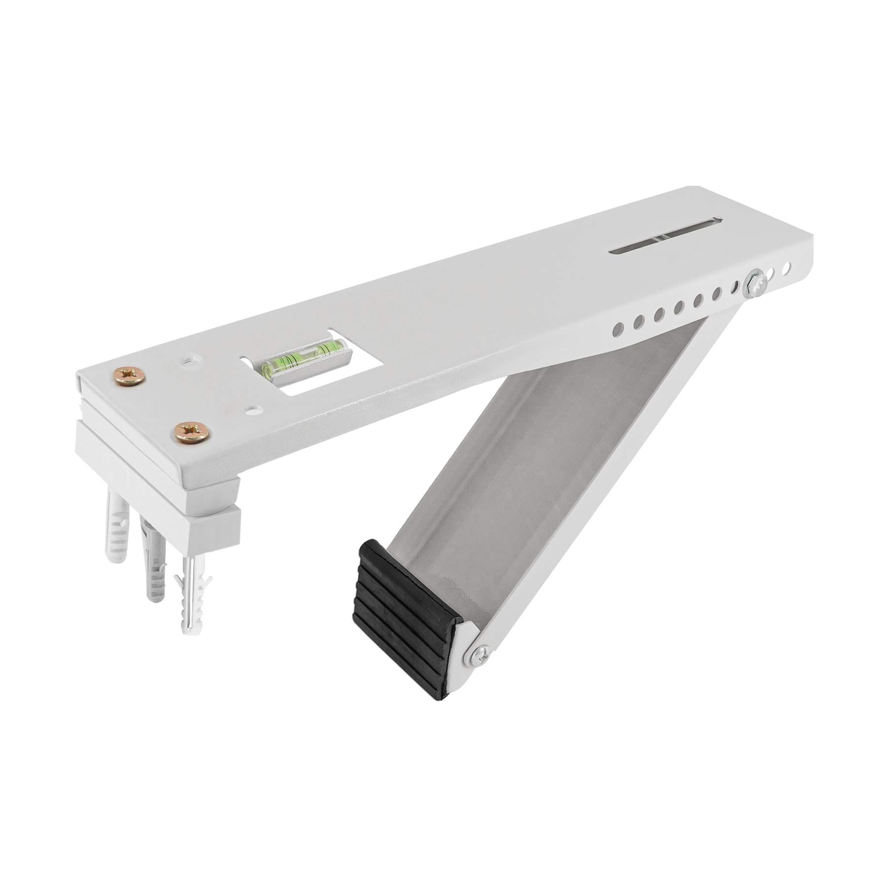 Oyezvary  Window Air Conditioner Support Bracket Adjustable Steel Mounts 85 lbs Capacity Fits 5000 to 12000 BTU Units 1 Piece Easy Install