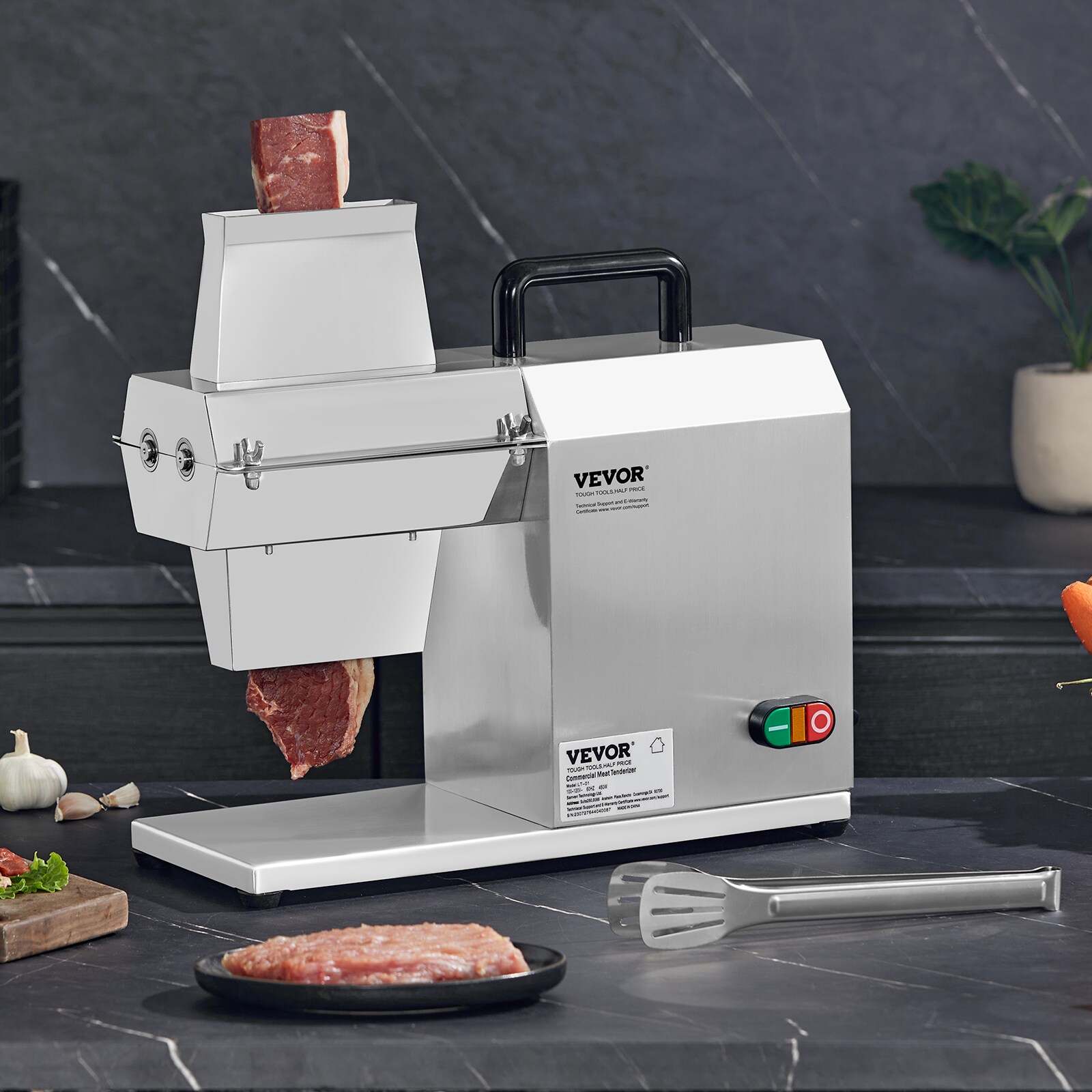 VEVOR Electric Meat Beef Tenderizer Commercial Course Grind Stainless Steel Electric Meat Grinder (450-Watt) DDNRJ17INCH4R7F1XV1 Sansujyuku sansujyuku.com