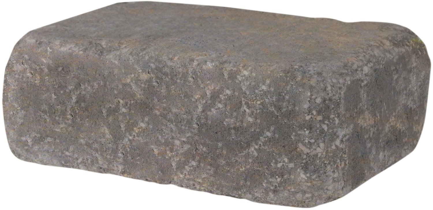 3.5-in H x 11.5-in L x 7.5-in D Chandler Concrete Retaining Wall Block in Gray | - Lowe's 308740