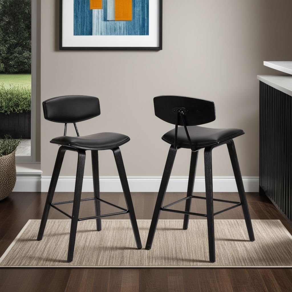 Armen Living LCFOBABLBL30 stools - View #8