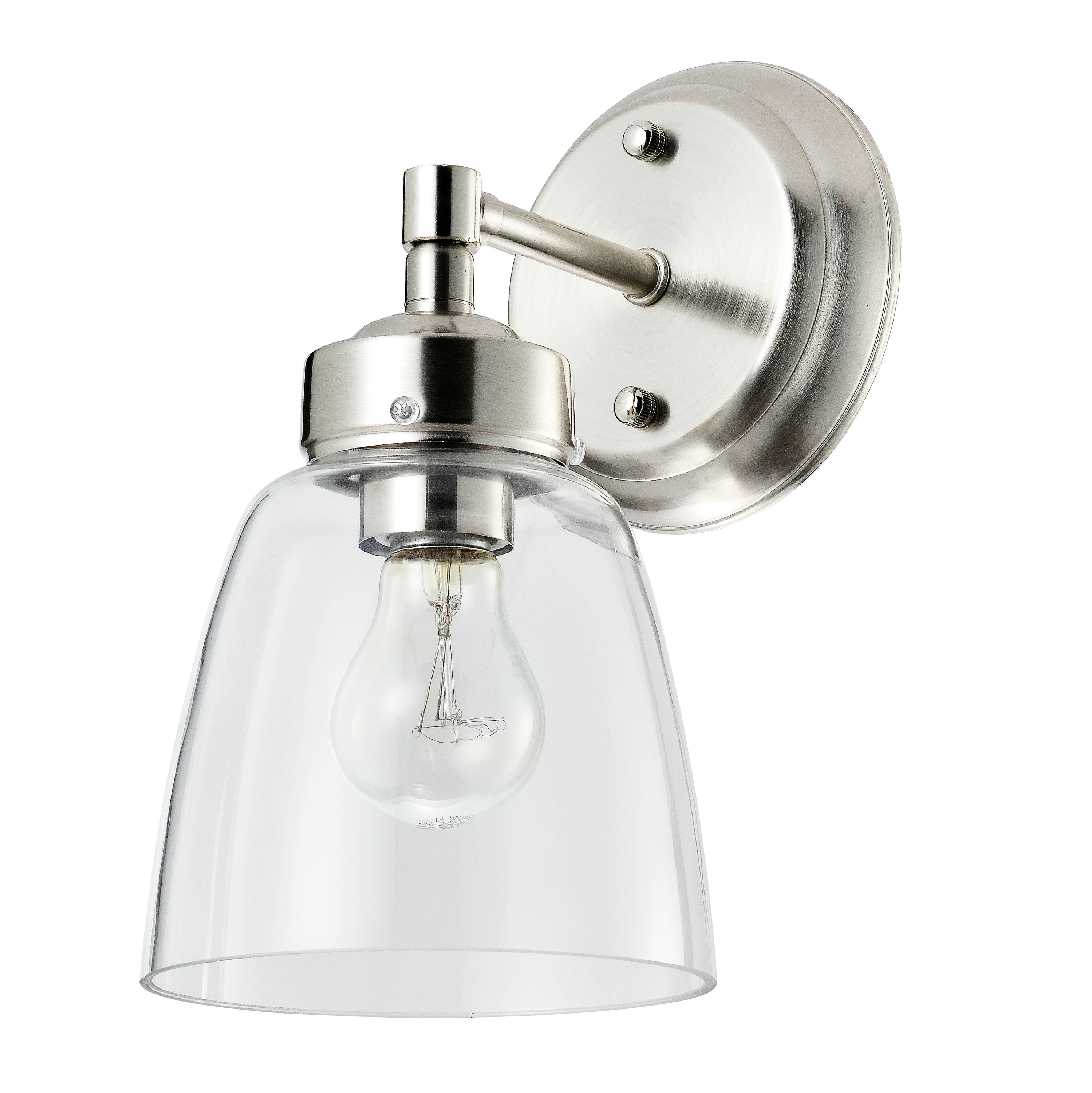 Varaluz 341B01SN Helena 5.625-in 1 -Light Satin Multiple colors Transitional Vanity light