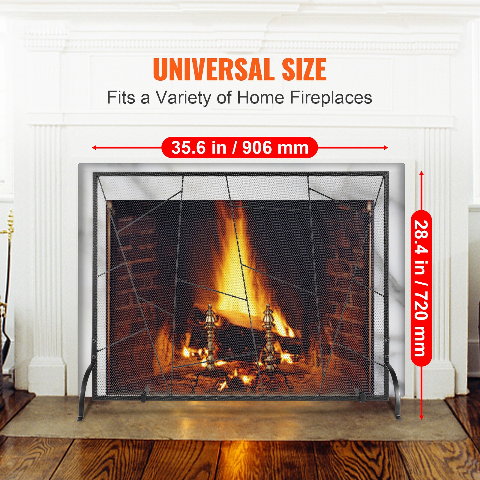 VEVOR SCBLMHSJY35400995V0 Fireplace-Screens - View #2