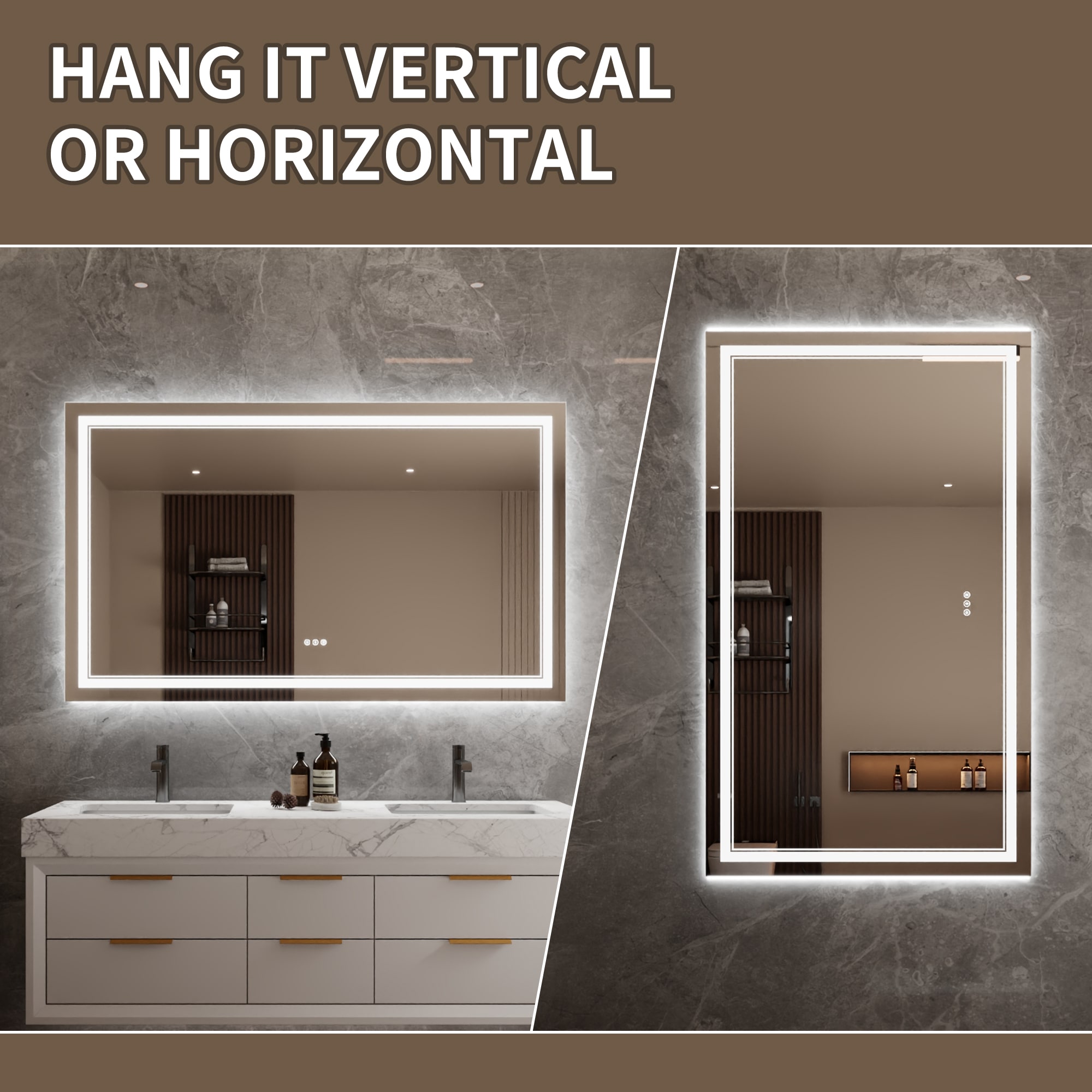 Bayfeve BFXB-14S3660-MIR Framed-Bath-Mirrors - View #13