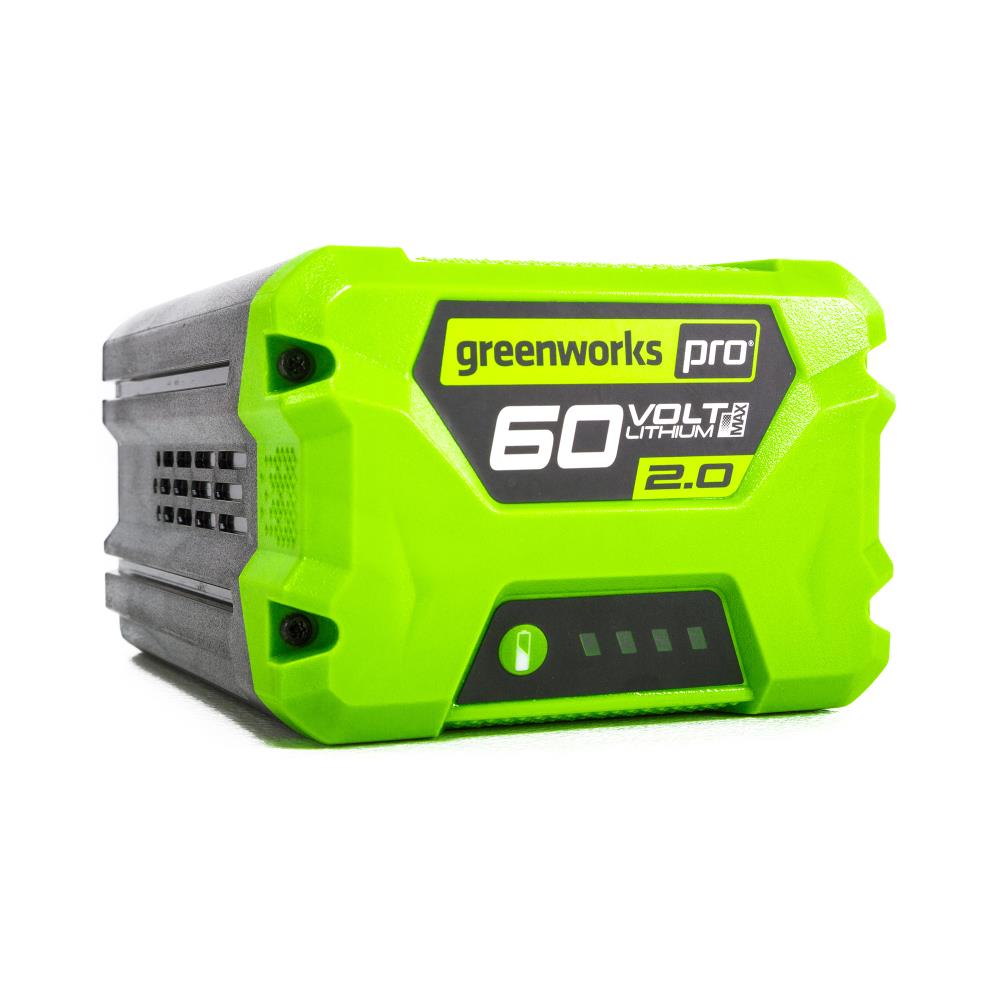 Greenworks Pro 60-Volt Max 2 Ah Rechargeable Lithium Ion (Li-Ion ...