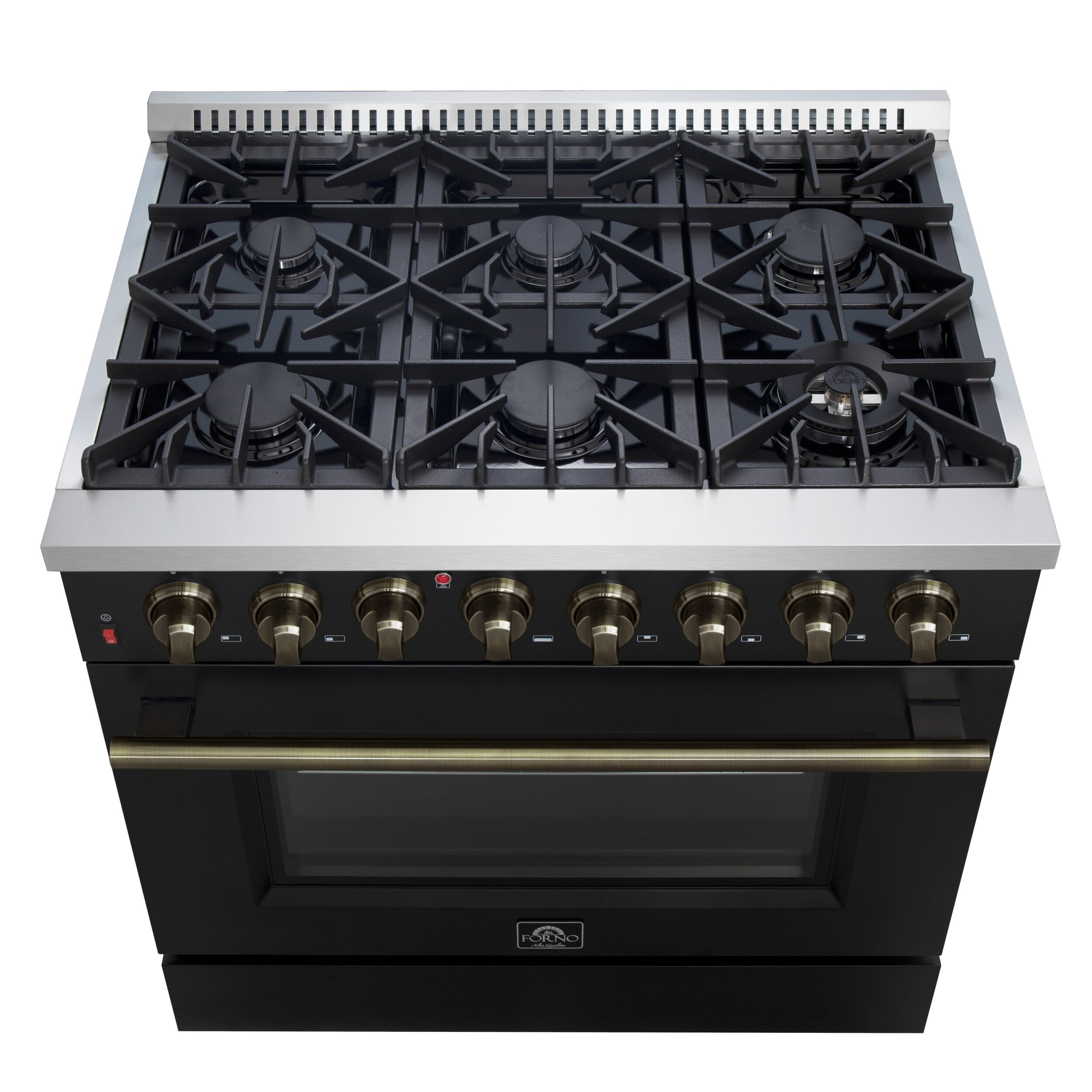 FORNO FFSGS6156-36BLK Dual-Fuel-Ranges - View #7