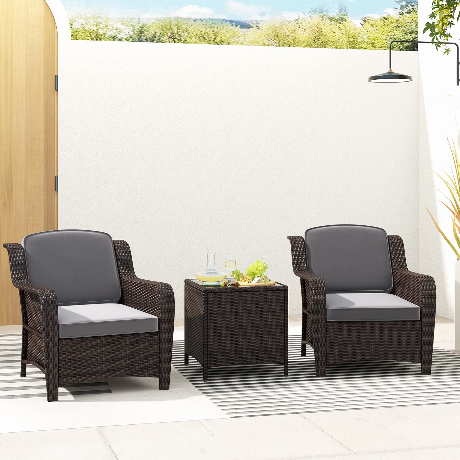 Slickblue D-CO-+RG48127WH Patio-Conversation-Sets - View #8