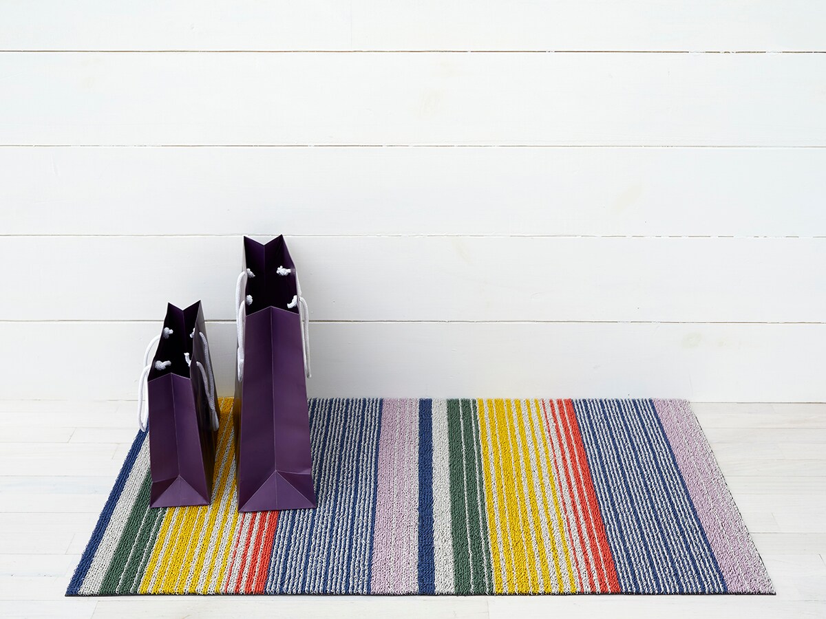 Chilewich Bold Stripe Utility Floor Mat, 24 x 36 - Macy's