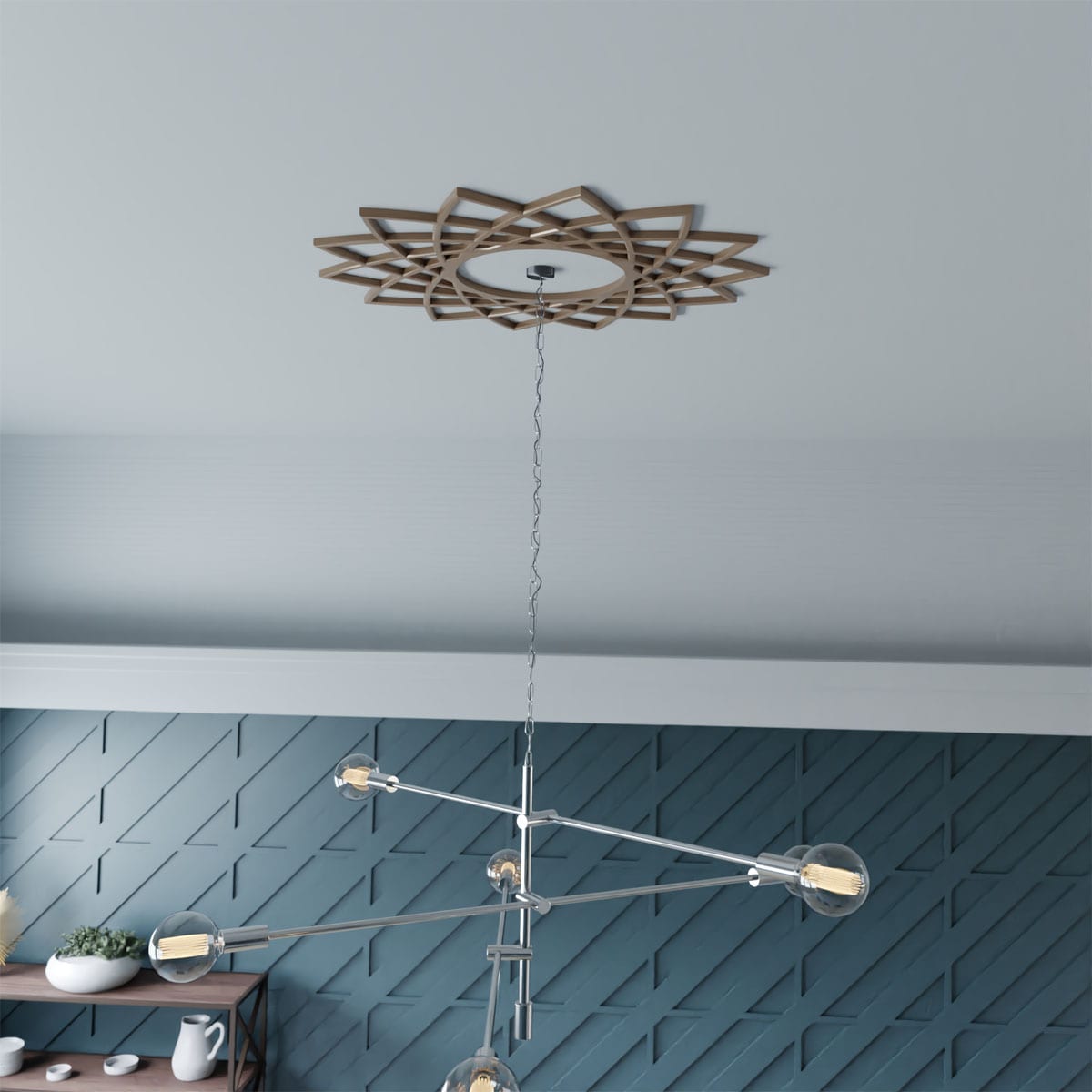 Ekena Millwork CMPP20EASCO Ceiling-Medallions - View #7