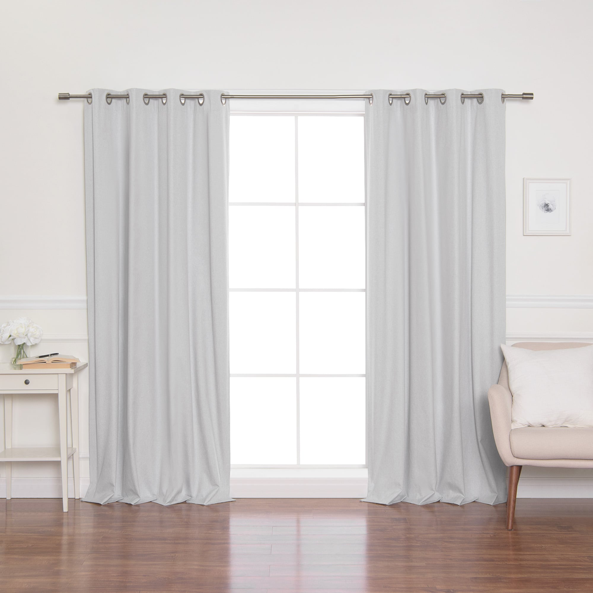 Best Home Fashion JC-11-GROM-63-LT.GR curtains - View #3