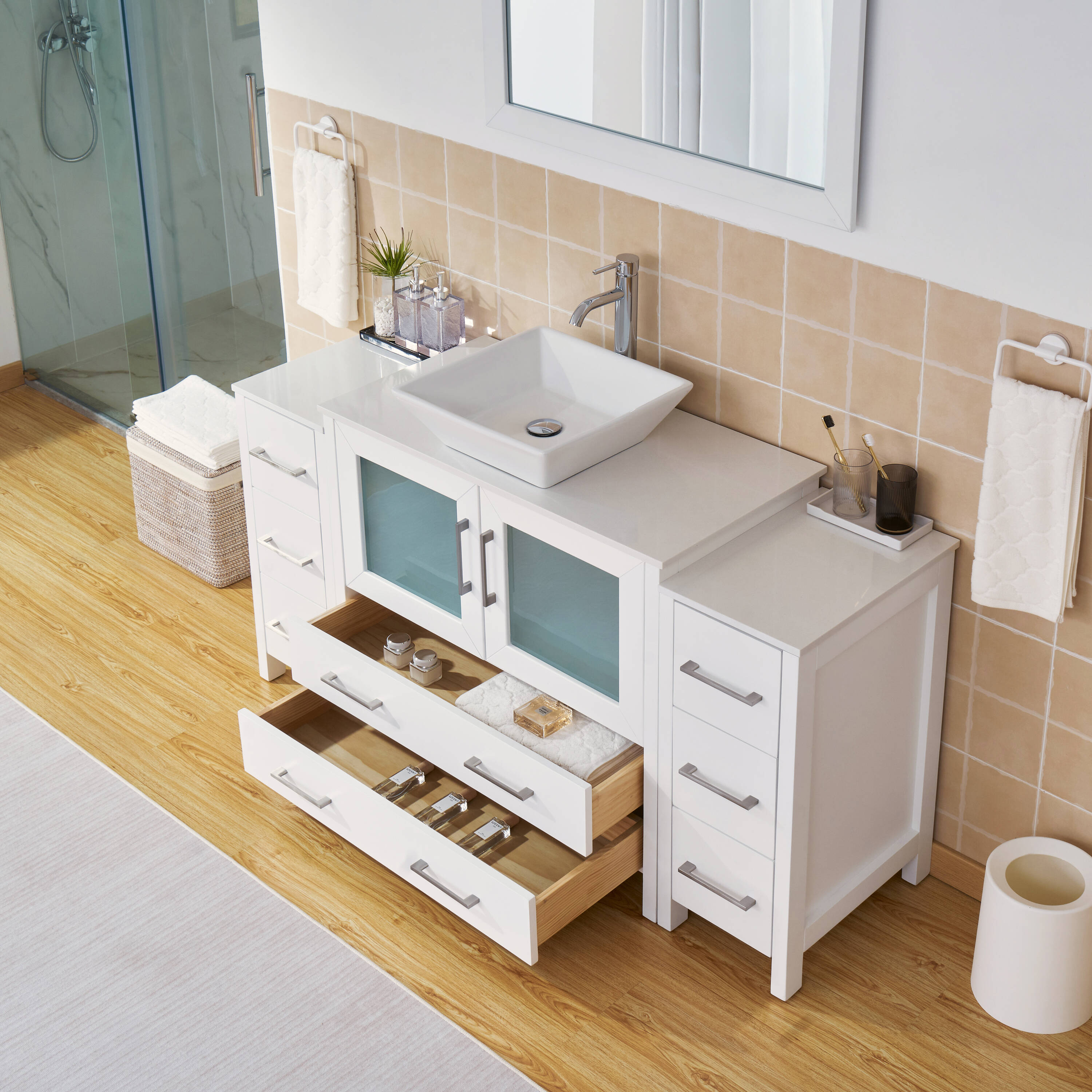 Vanity Art VA3136-60W Bath-Vanity-Combo - View #10