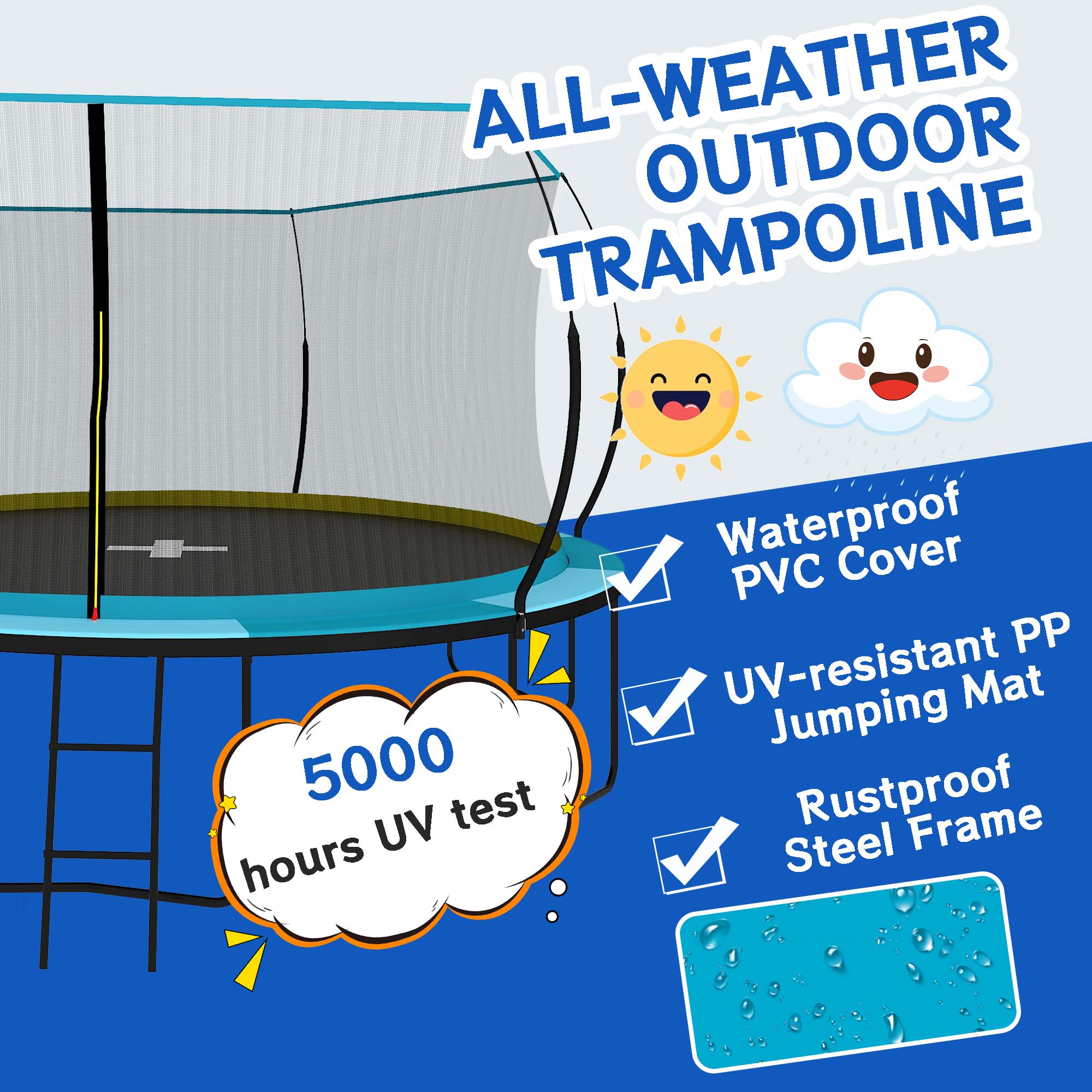 Fun Orange FUN25BC06 trampolines - View #6