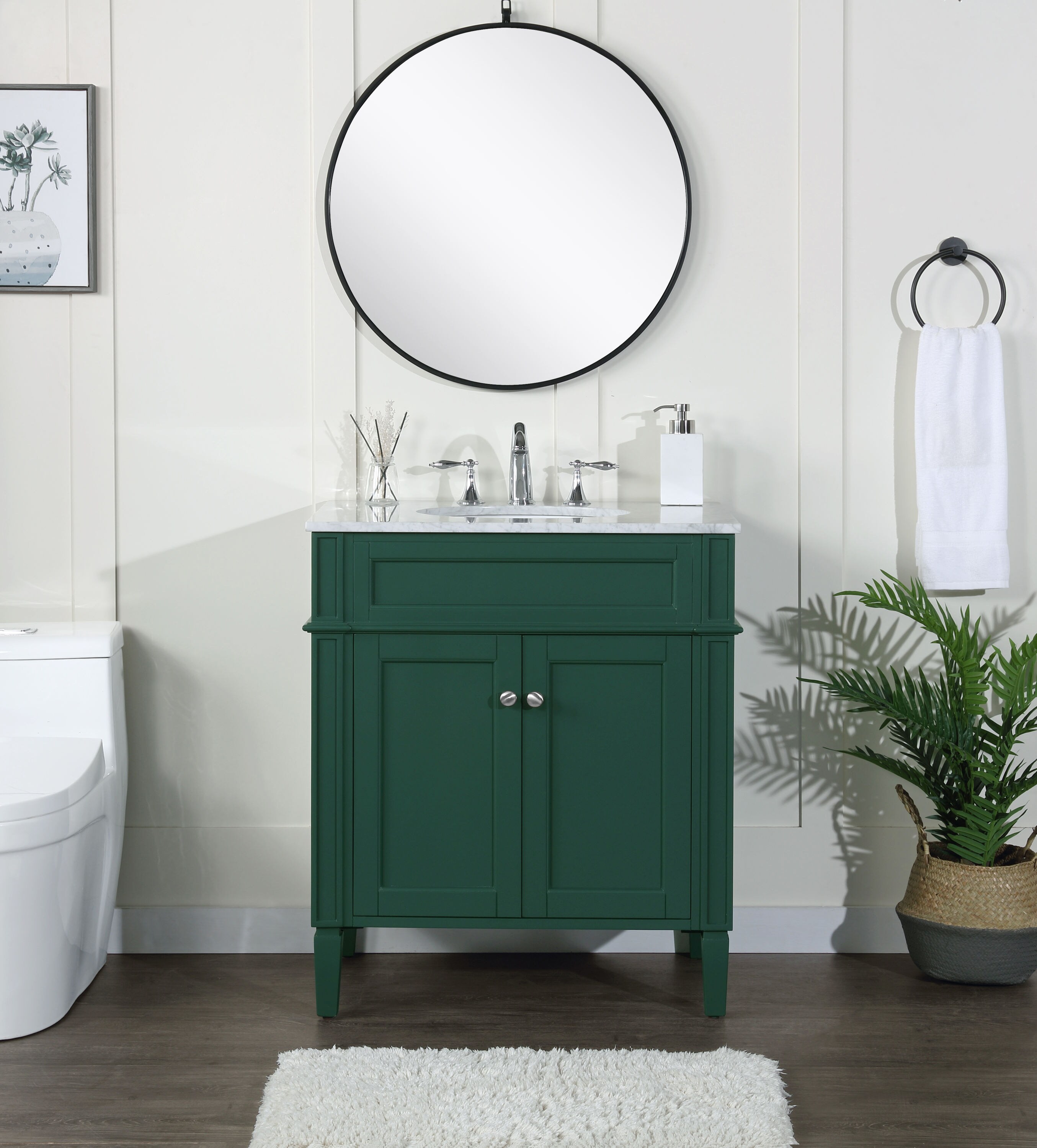 Elegant Decor HF37590GN Bath-Vanity-Combo - View #5