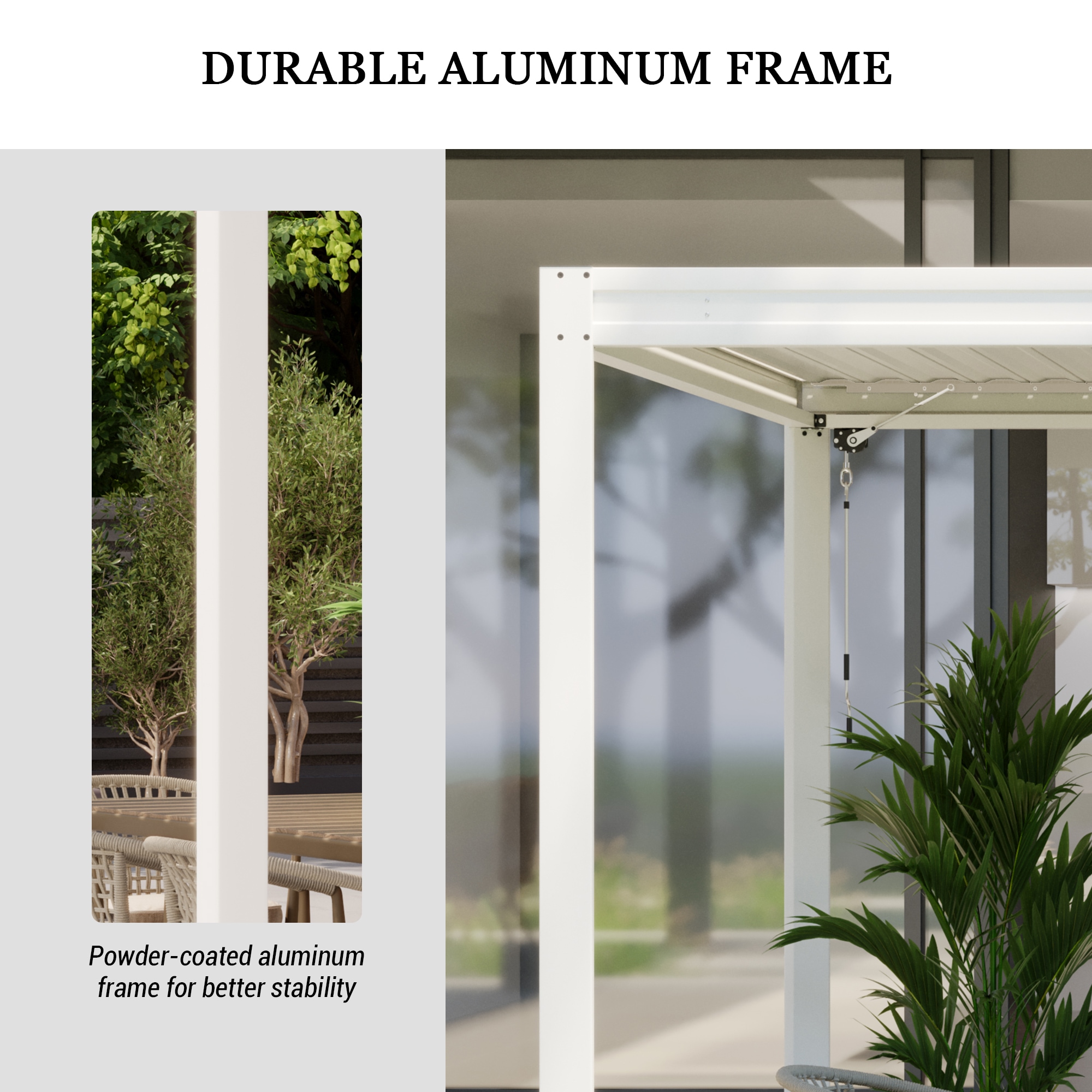 Mondawe MD-LGMF1631-W Pergolas-2 - View #10