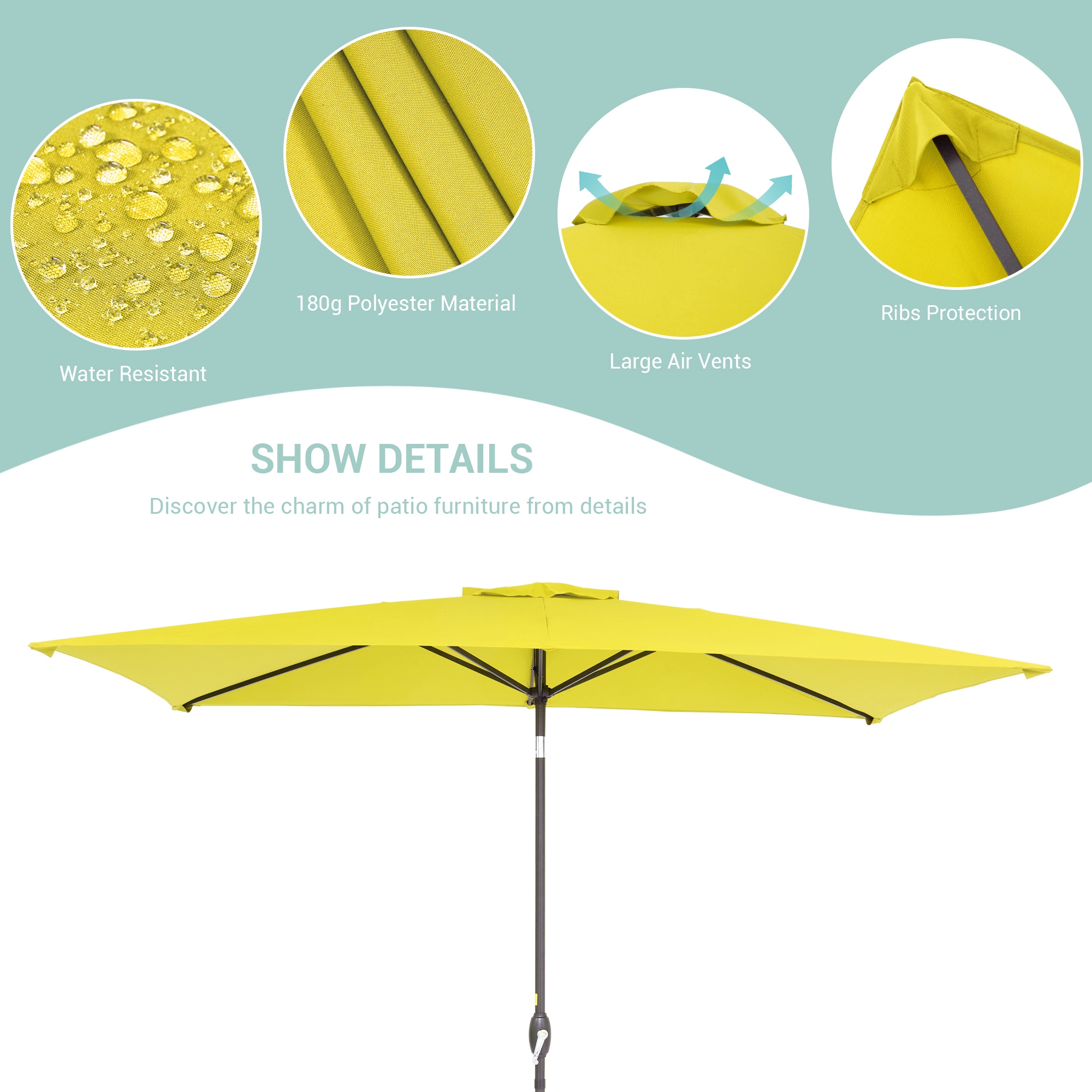 Sonkuki SD-TJLED23RD Umbrellas-2 - View #5