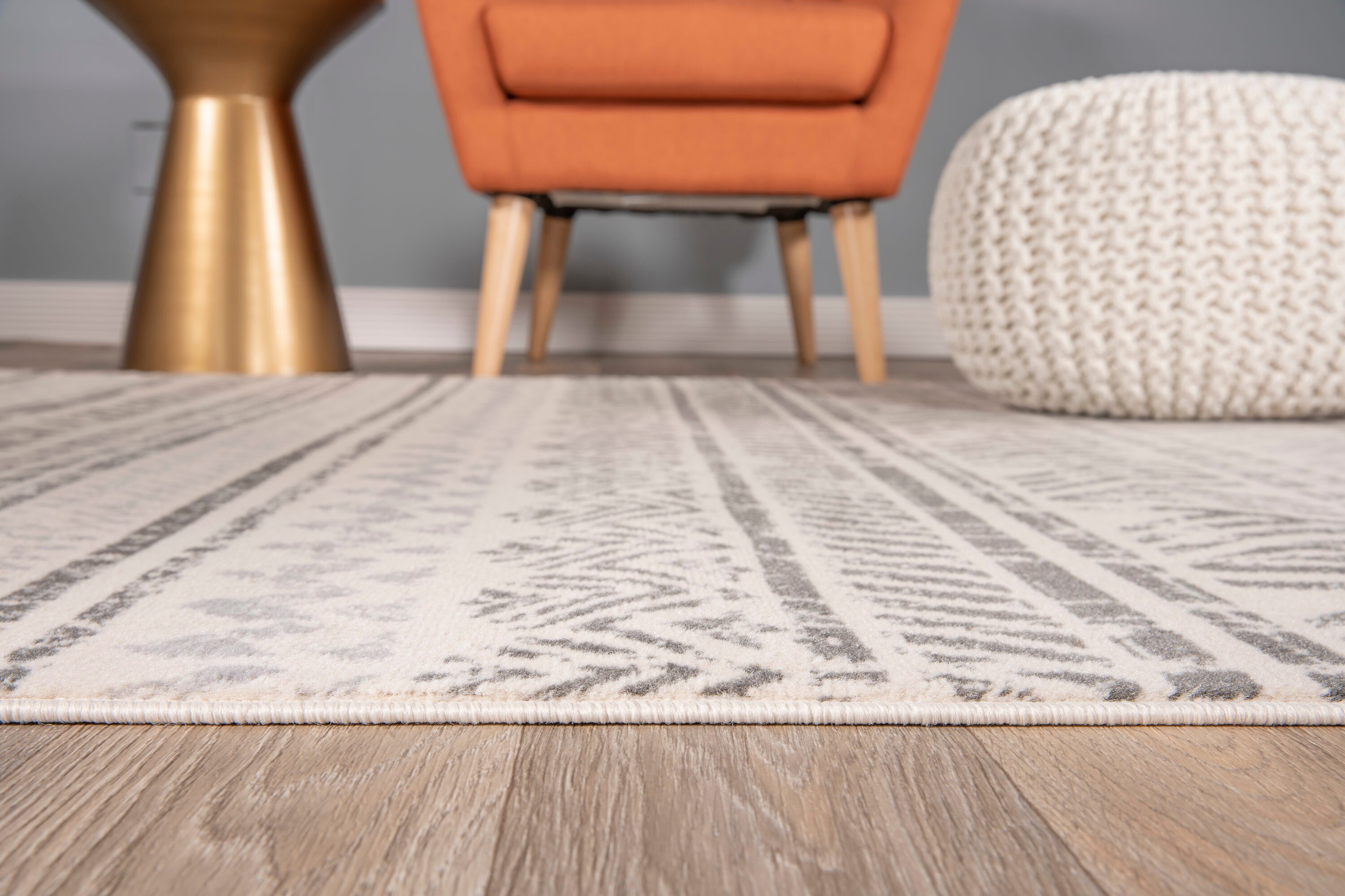 World Rug Gallery MON843GRAY6RND rugs - View #4