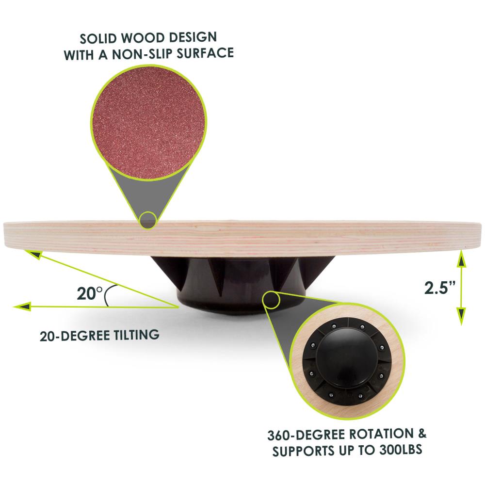 ProsourceFit PS1088WBBRED Balance-Exercise-Platforms - View #3
