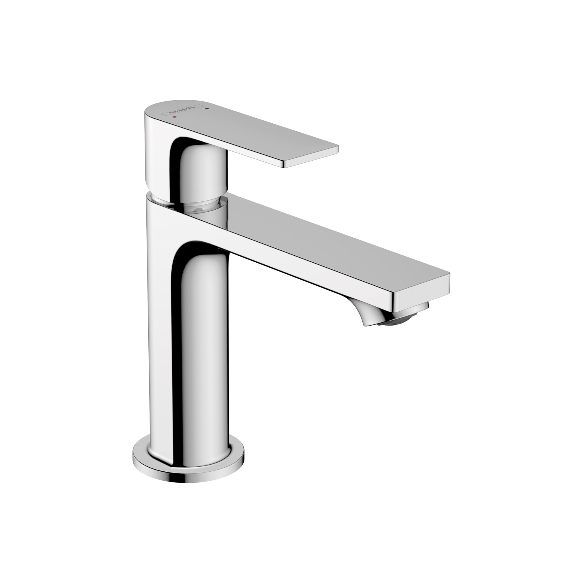 Hansgrohe 72557001 Rebris E Chrome Single hole 1-handle WaterSense Low-arc Residential Handle Bathroom Sink Faucet with Drain