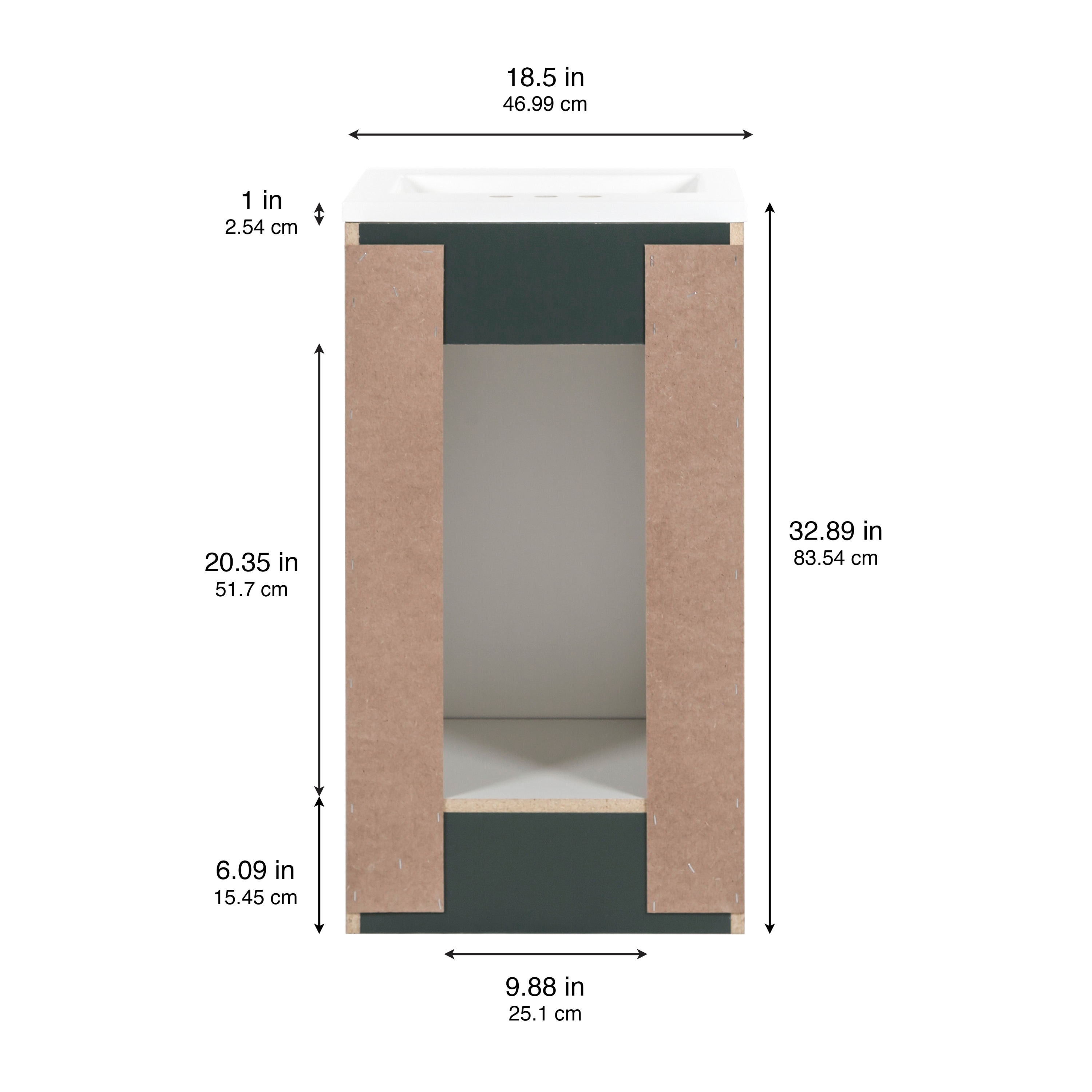 Diamond NOW C18W30298 Bath-Vanity-Combo - View #15
