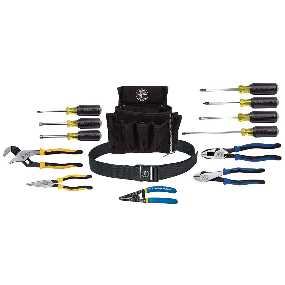 Klein Tools Electrical Apprentice Tool Set 14-Piece Household Tool Set 92914 Sansujyuku sansujyuku.com