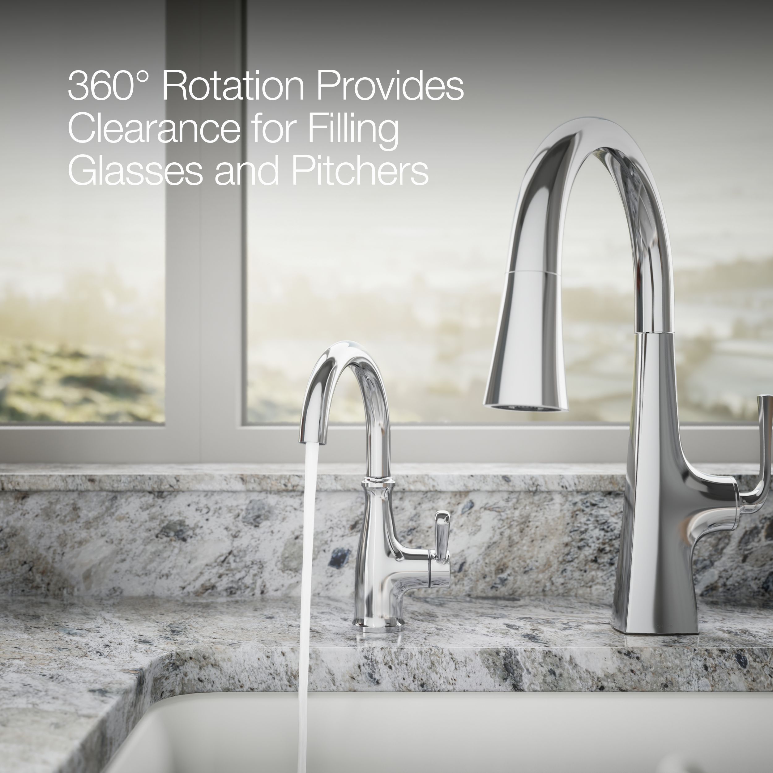 KOHLER 26367-CP Kitchen-Faucets - View #7