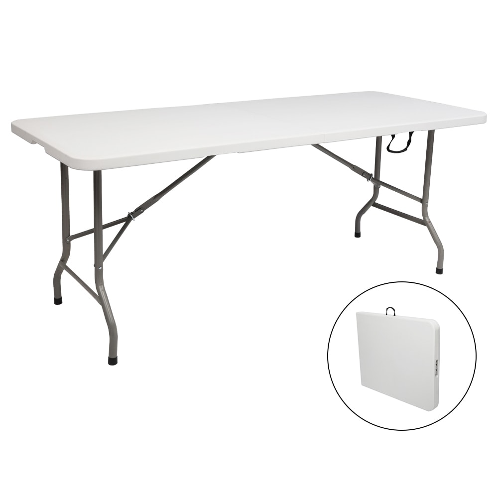 Winado 442518909985 Patio Tables Rectangle Outdoor Dining Table 30-in W x 72-in L