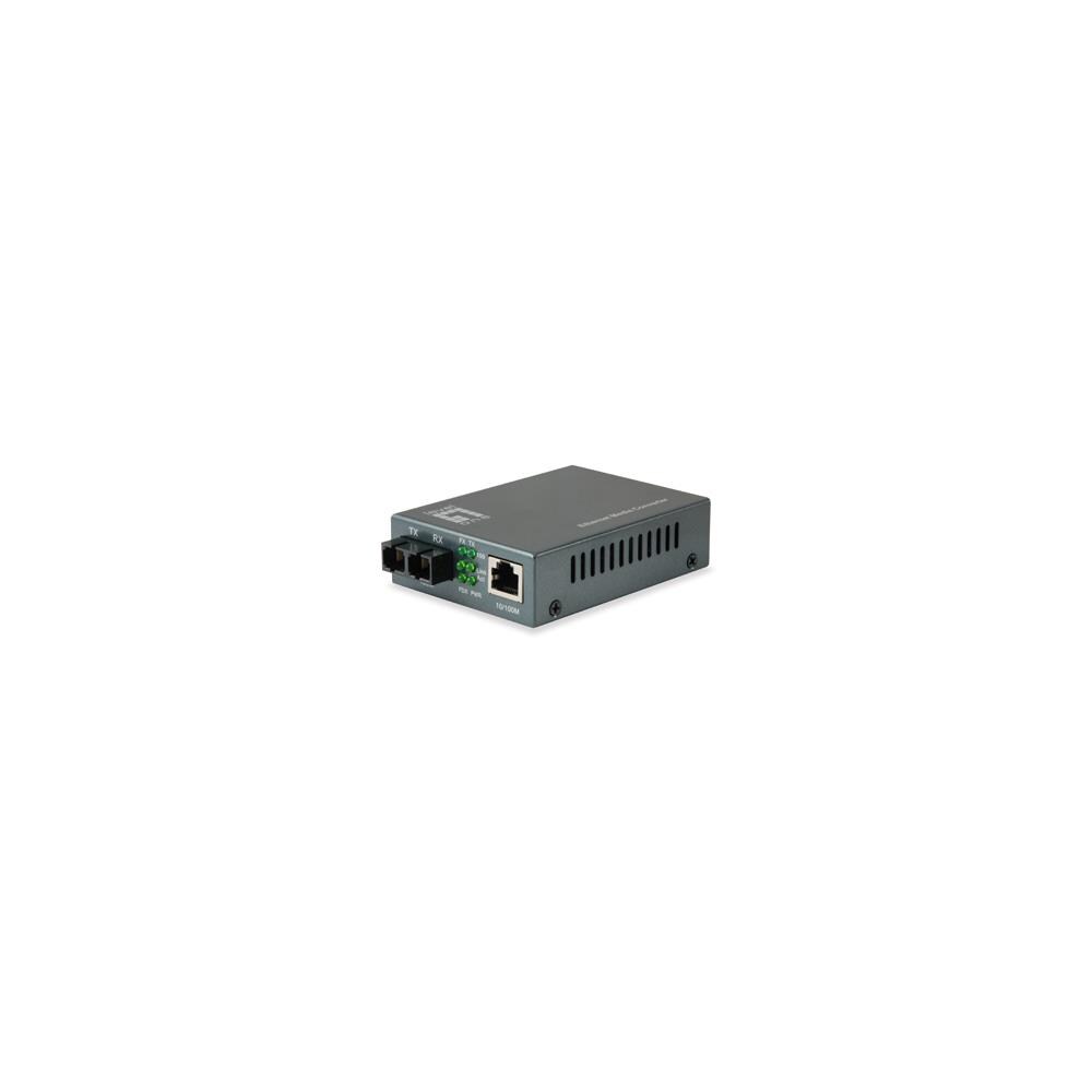  ISTR198205 CP Technologies FVT-1105 RJ45 to SC Fast Ethernet Media Converter Single-Mode Fiber- 1310nm- 80 km