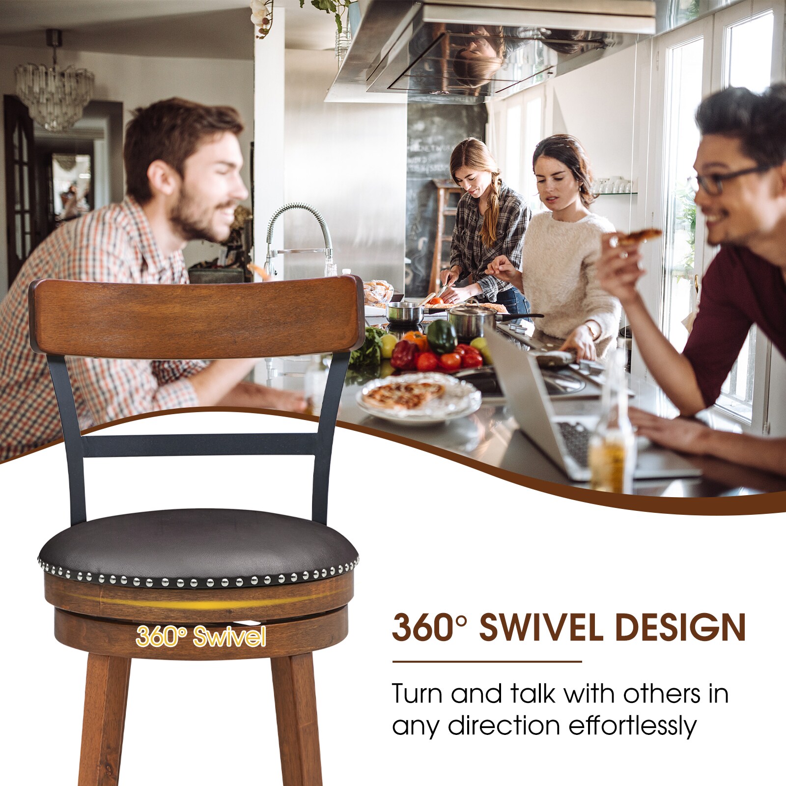 Fenbeli LJMLSFENHY387 stools - View #6