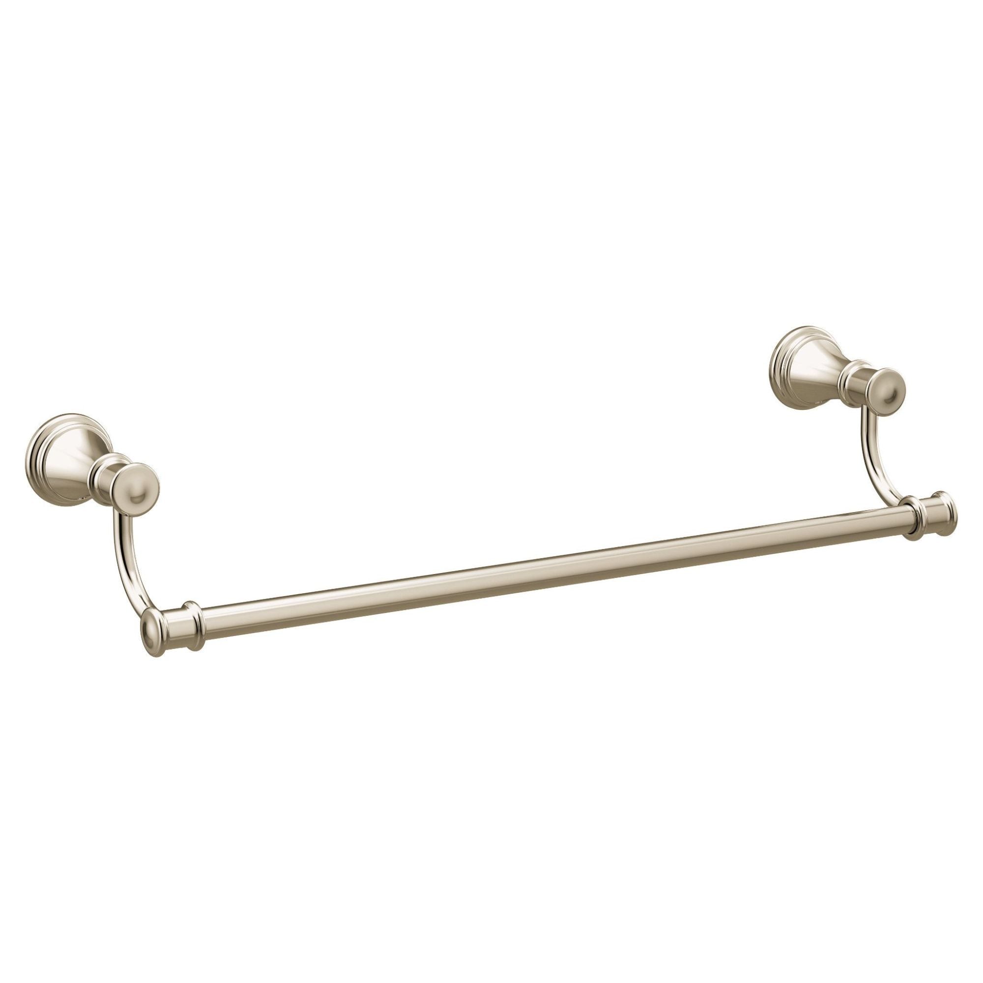 Moen YB6418NL Belfield 18-in Polished Nickel Wall mount Single Towel Bar