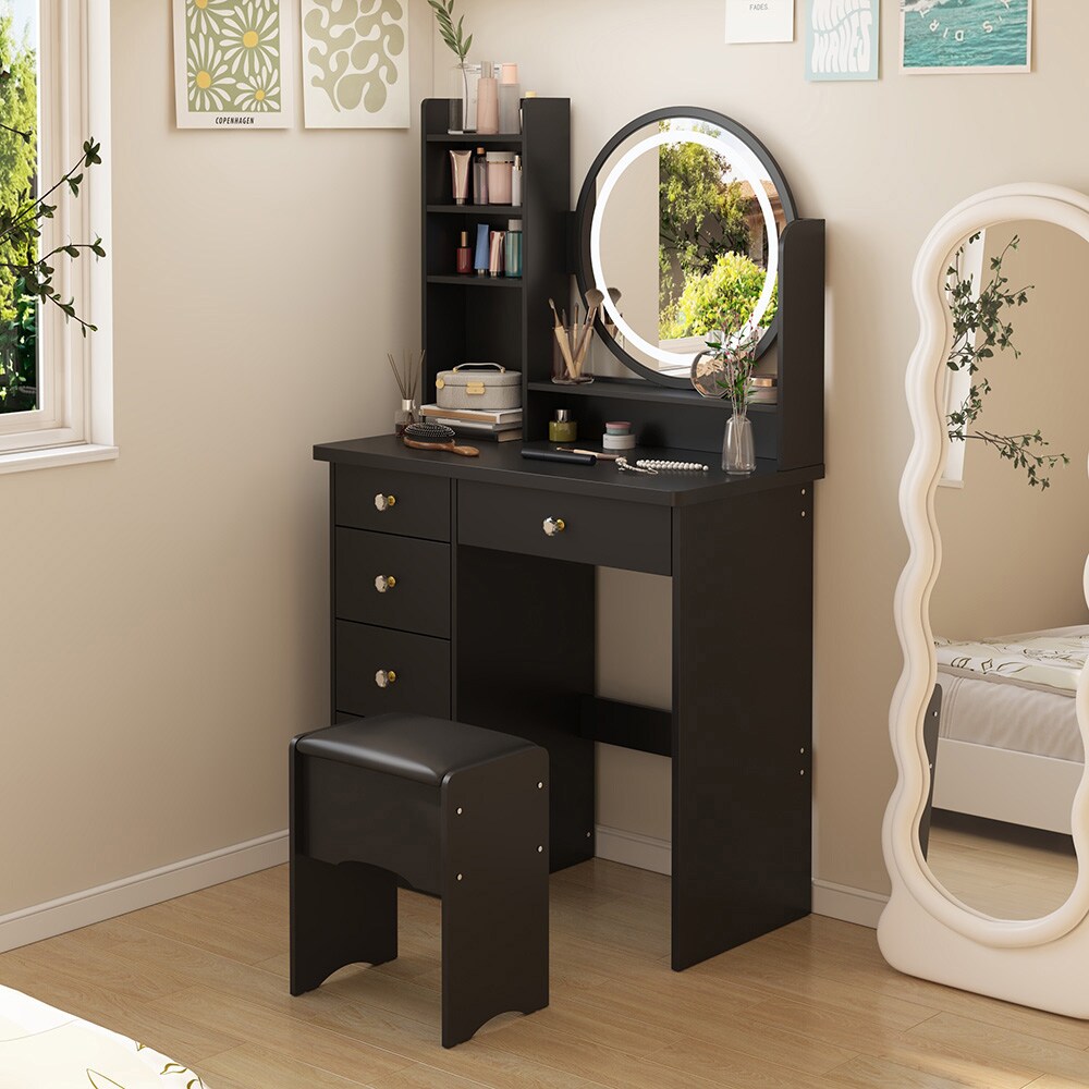 Homsee V-KF210095-06 Bedroom-Vanities - View #4