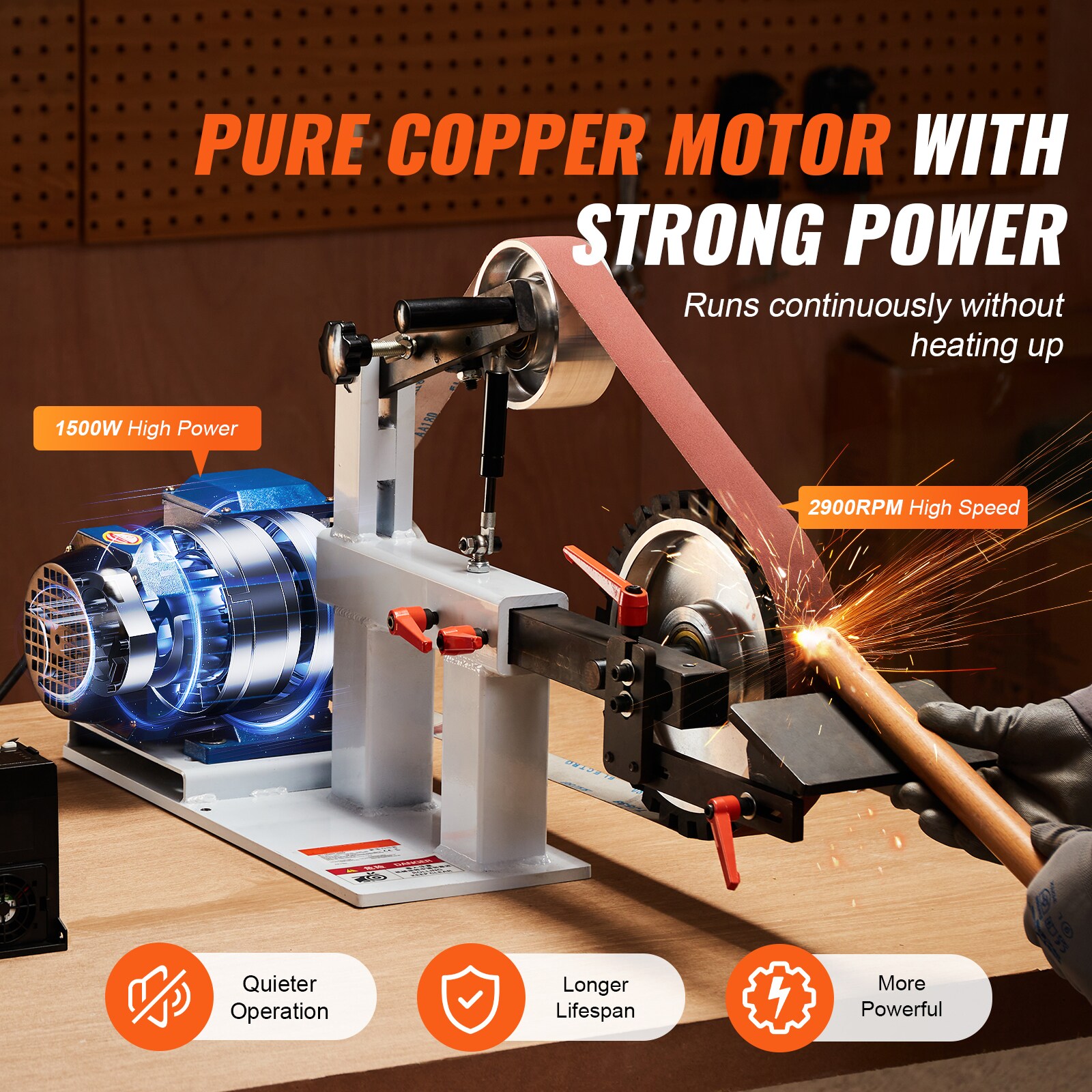 VEVOR SCSDMC1500W703585V1 Cordless-Grinders - View #2