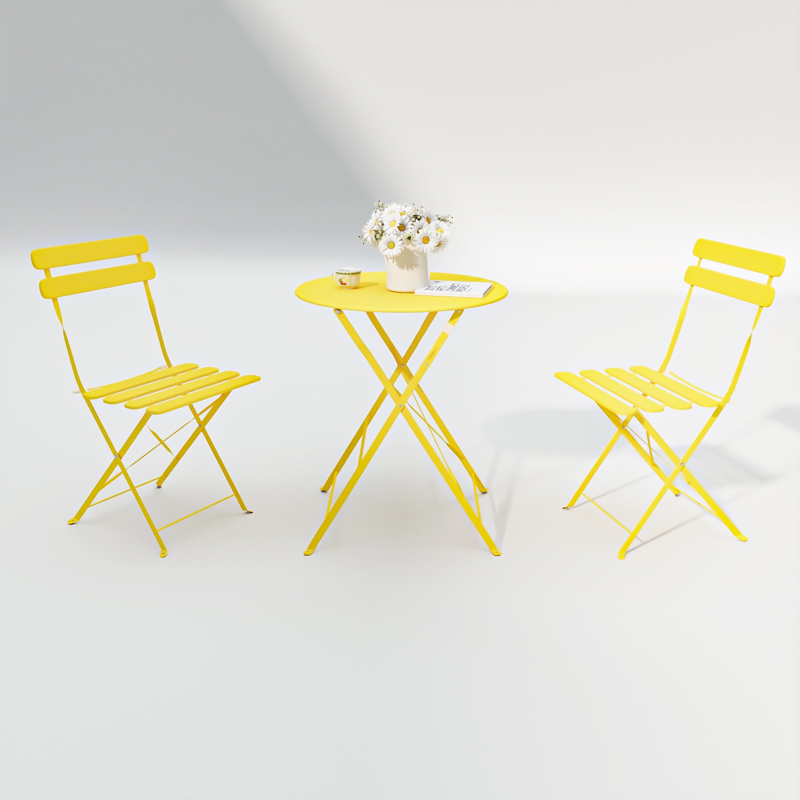 Moda Furnishings W400128191 3 -Piece Patio Conversation Set