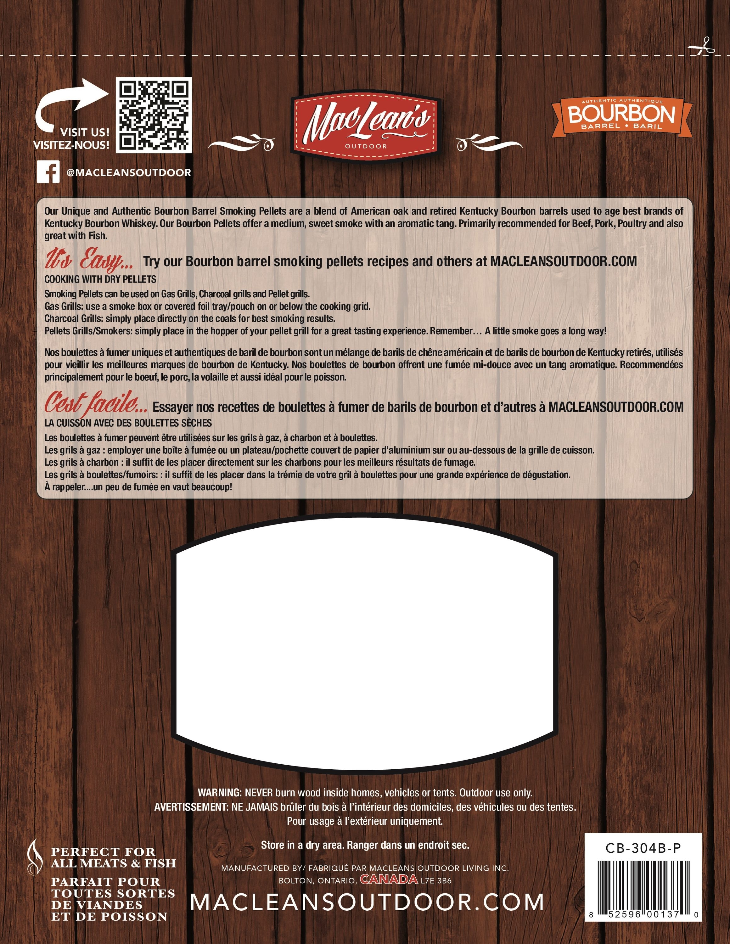 MacLean's CB-304BP Grilling-Pellets - View #2