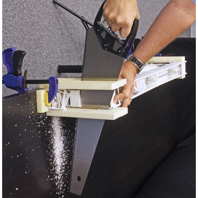 Style Selections 2.5-in D Plastic Miter Box Style Selections 2.5-in D Plastic Miter Box