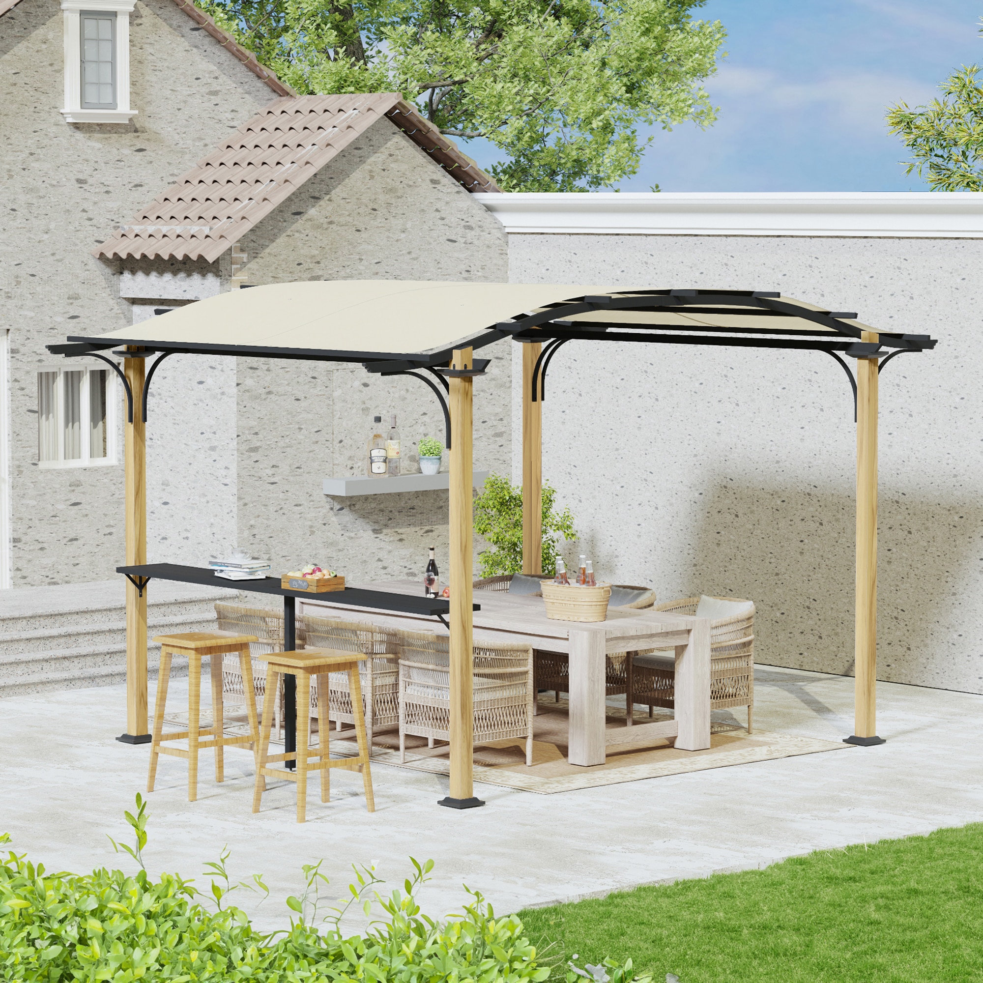  ZPPLWGRB-1013-M-WL3 Pergolas-2 - View #6