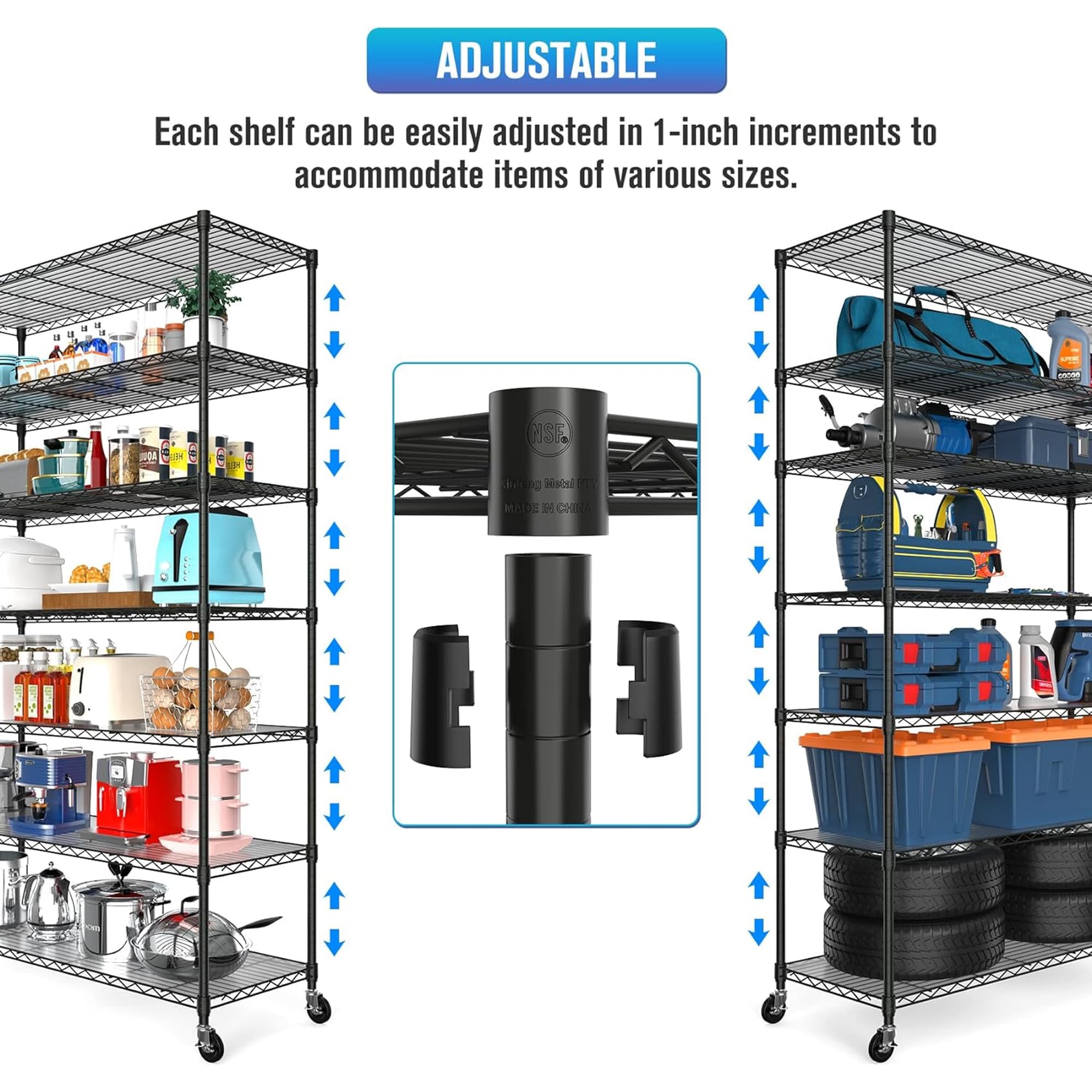 Gaierptone CRX3CJBDOSS Free-Standing-Shelving - View #4