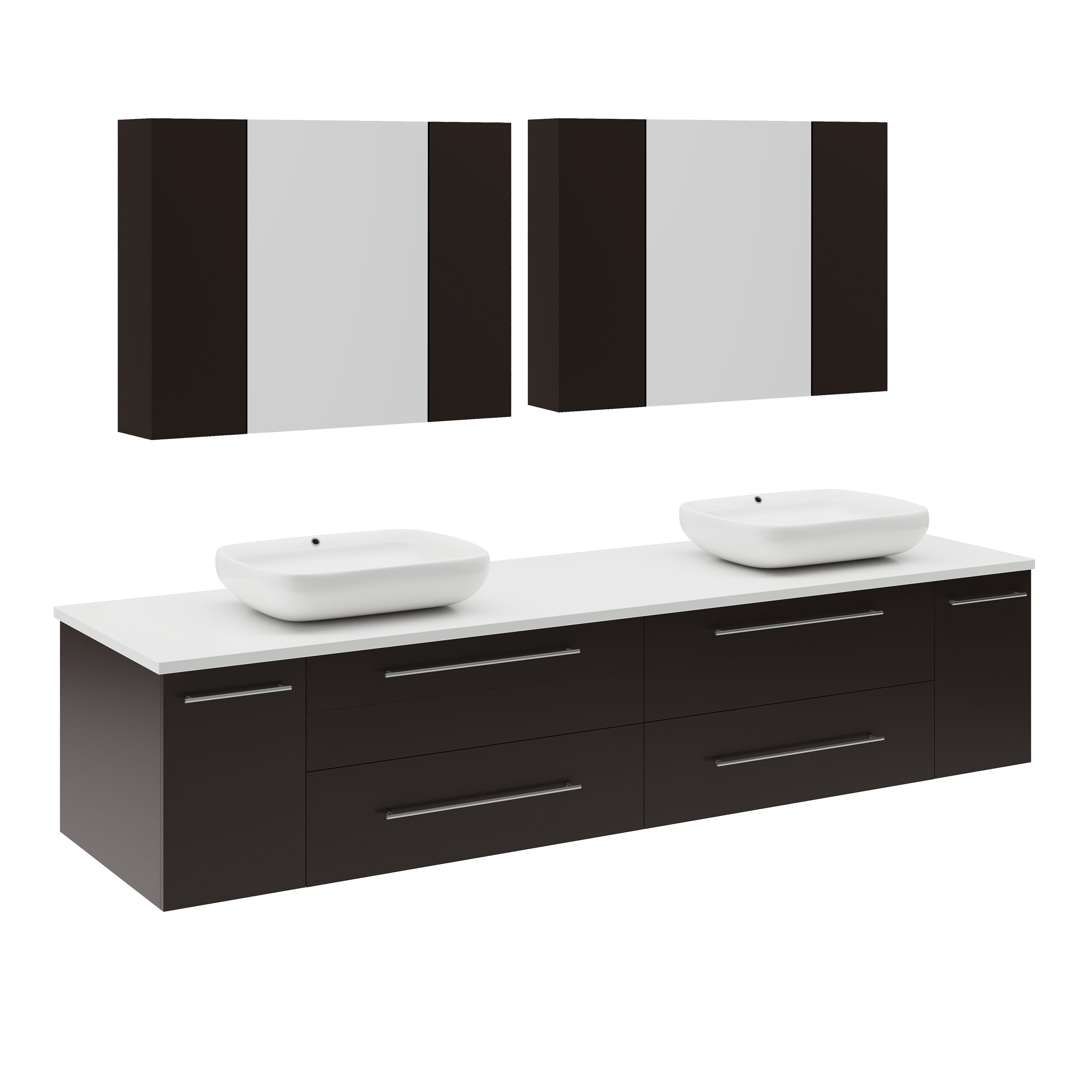 Fresca FVN6172ES-VSL-D Bath-Vanity-Combo - View #2