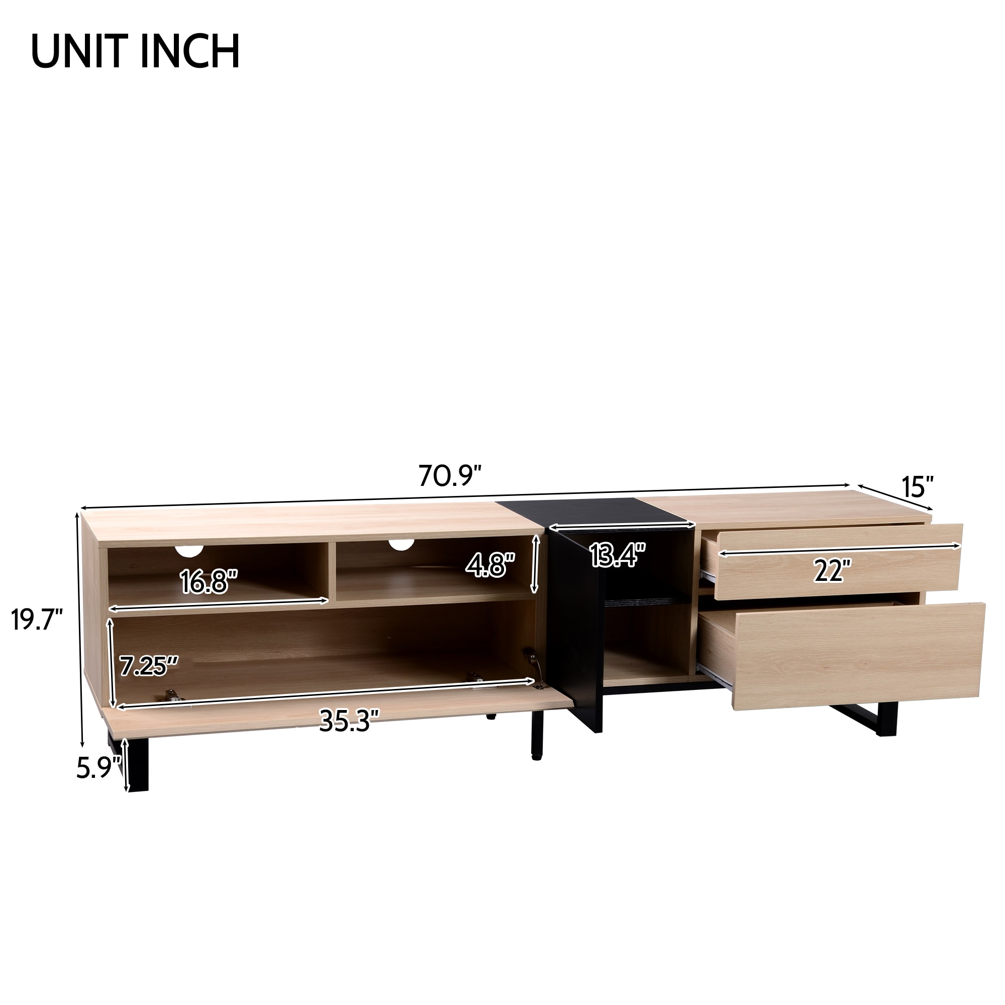 JIMSMAISON JMMRSTS03-NT Tv-Stands - View #10