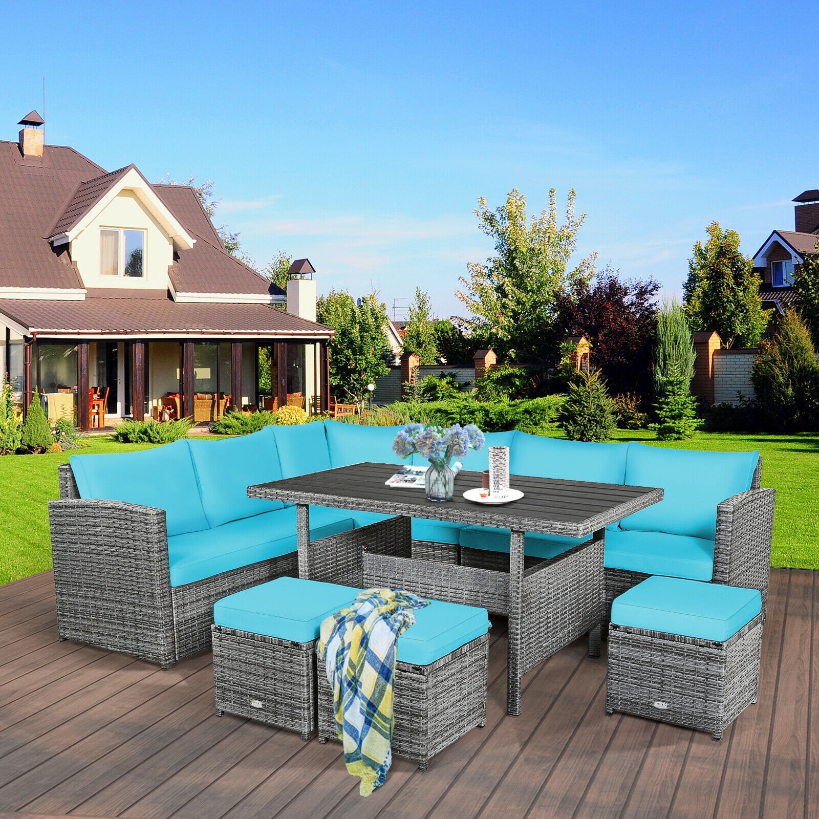 Forclover HYFAS18TU Patio-Conversation-Sets - View #9