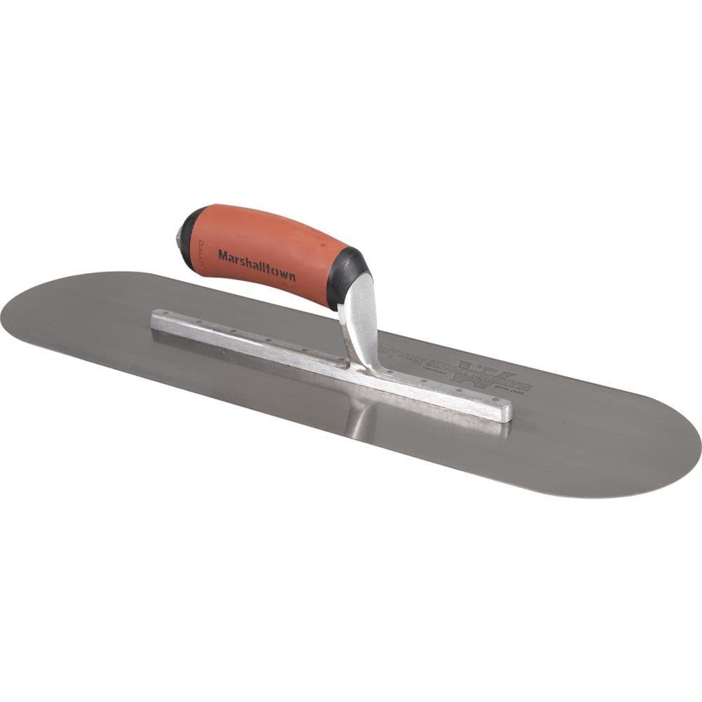 Marshalltown 18-in X 5-in High Carbon Steel Pool Concrete Trowel In The ...