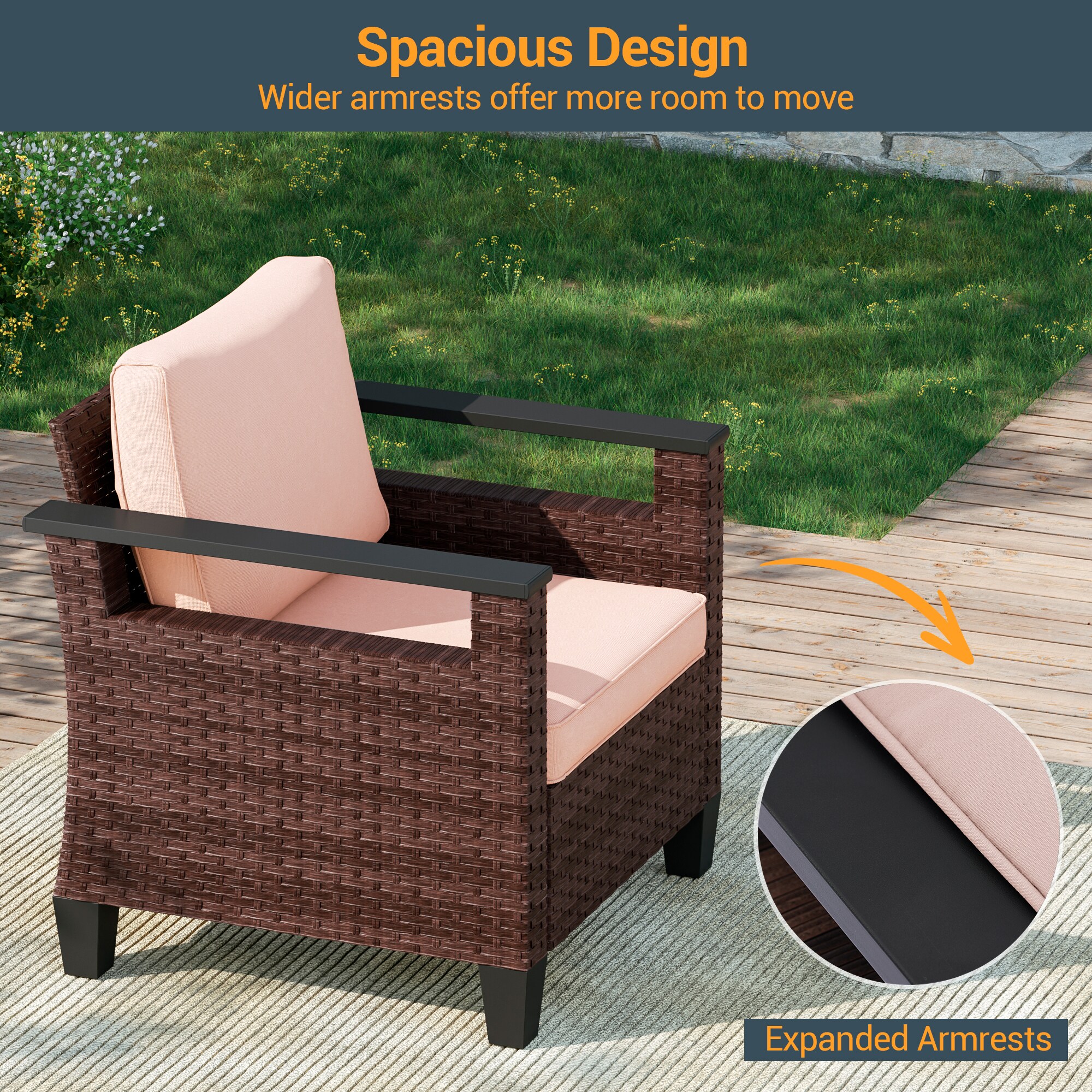 Sonkuki SD-A-BSD Patio-Conversation-Sets - View #4